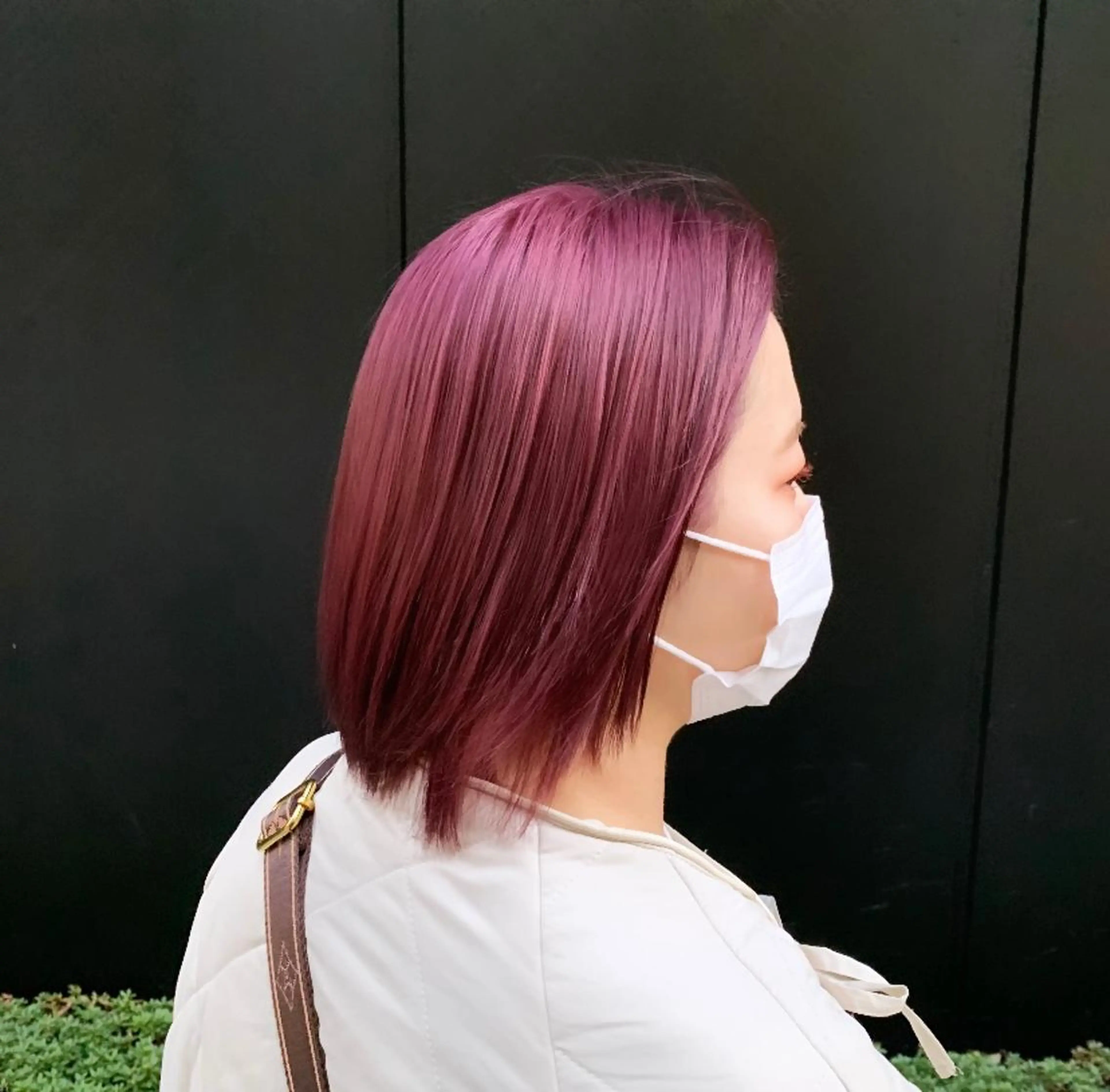 ショート カラー ダブルカラー LAFF きよののヘアスタイル