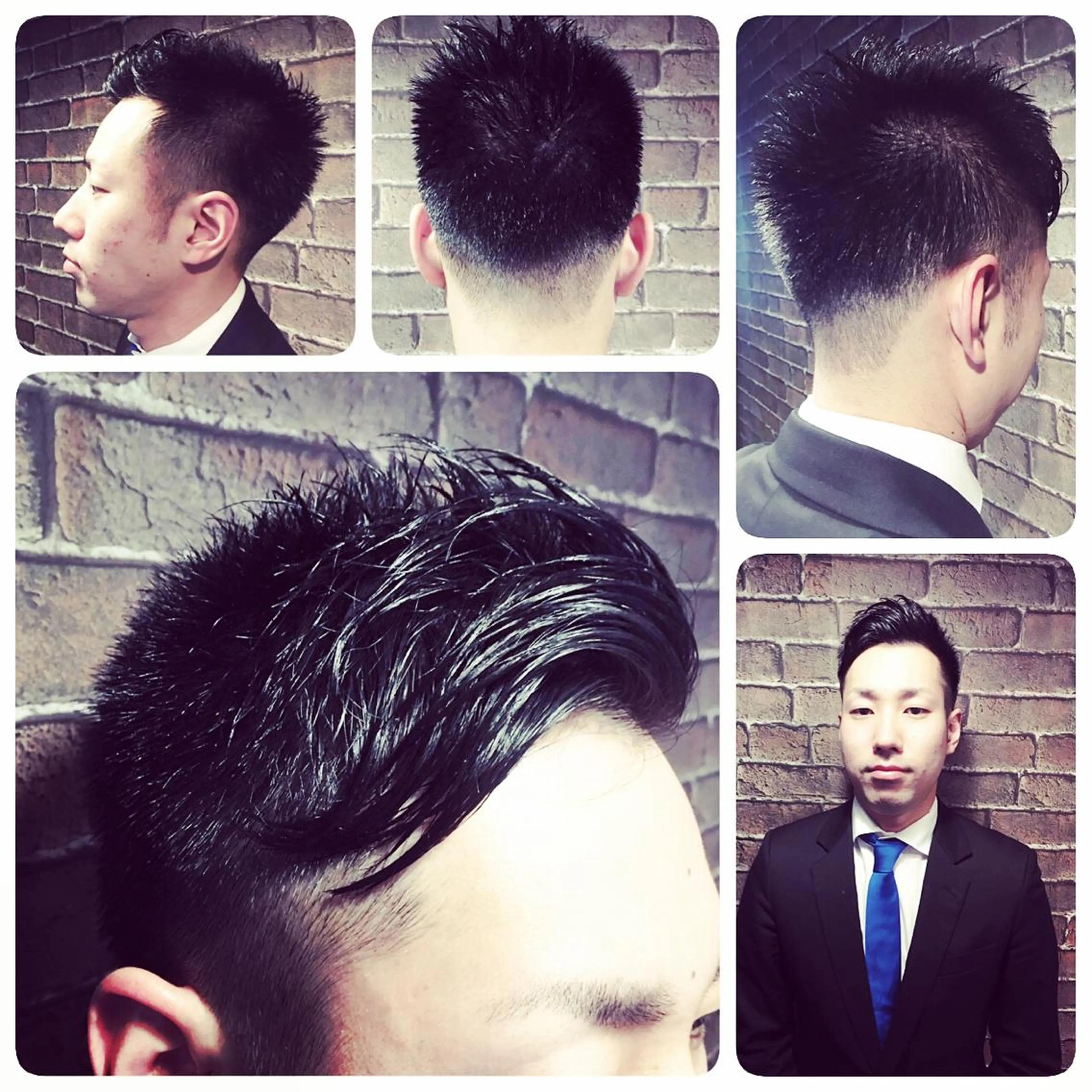 ショート メンズ ビジネス 刈り上げ Always所属・Always Horiのヘアスタイル