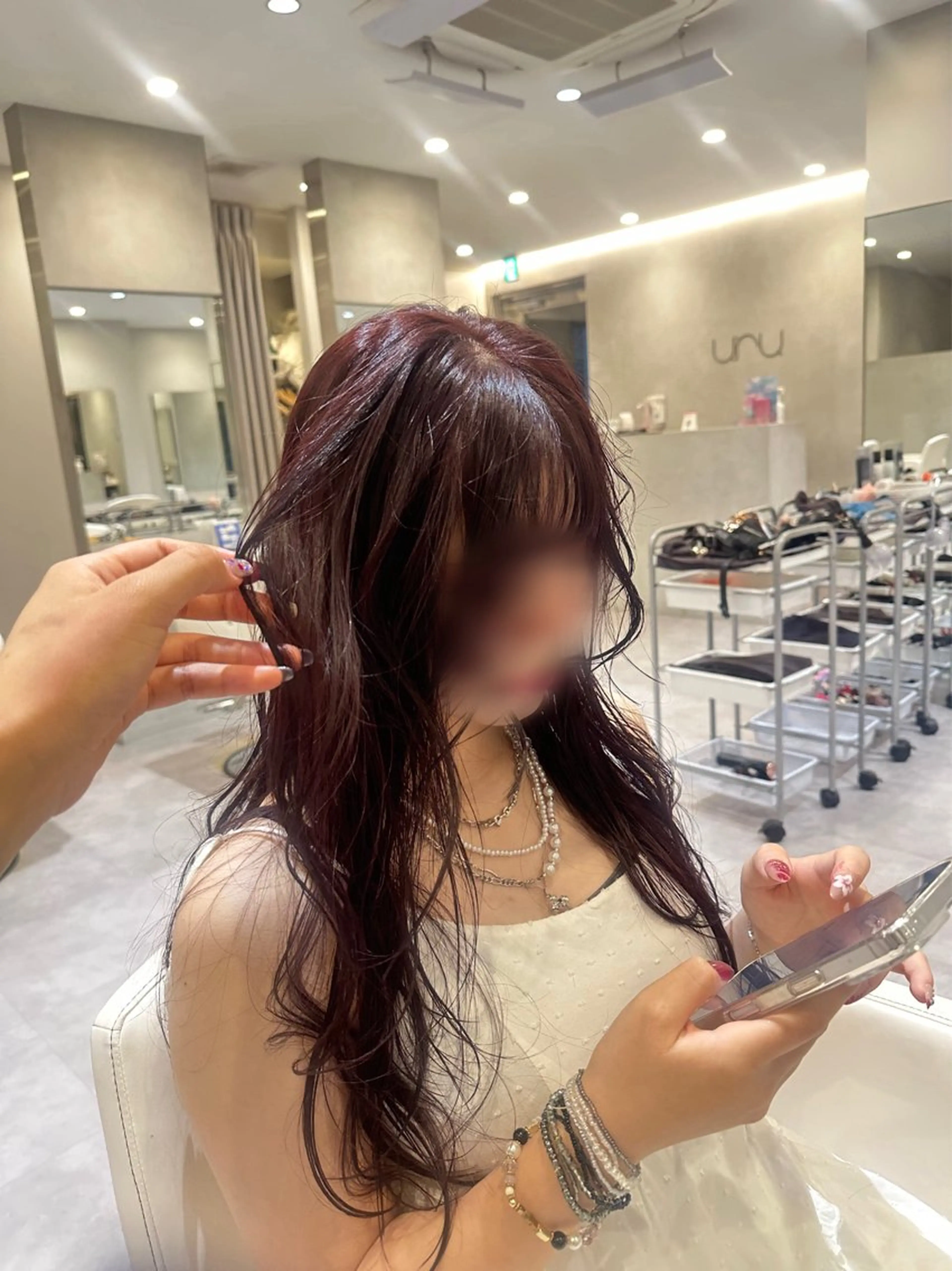 💞w color💞(no bleach)の写真