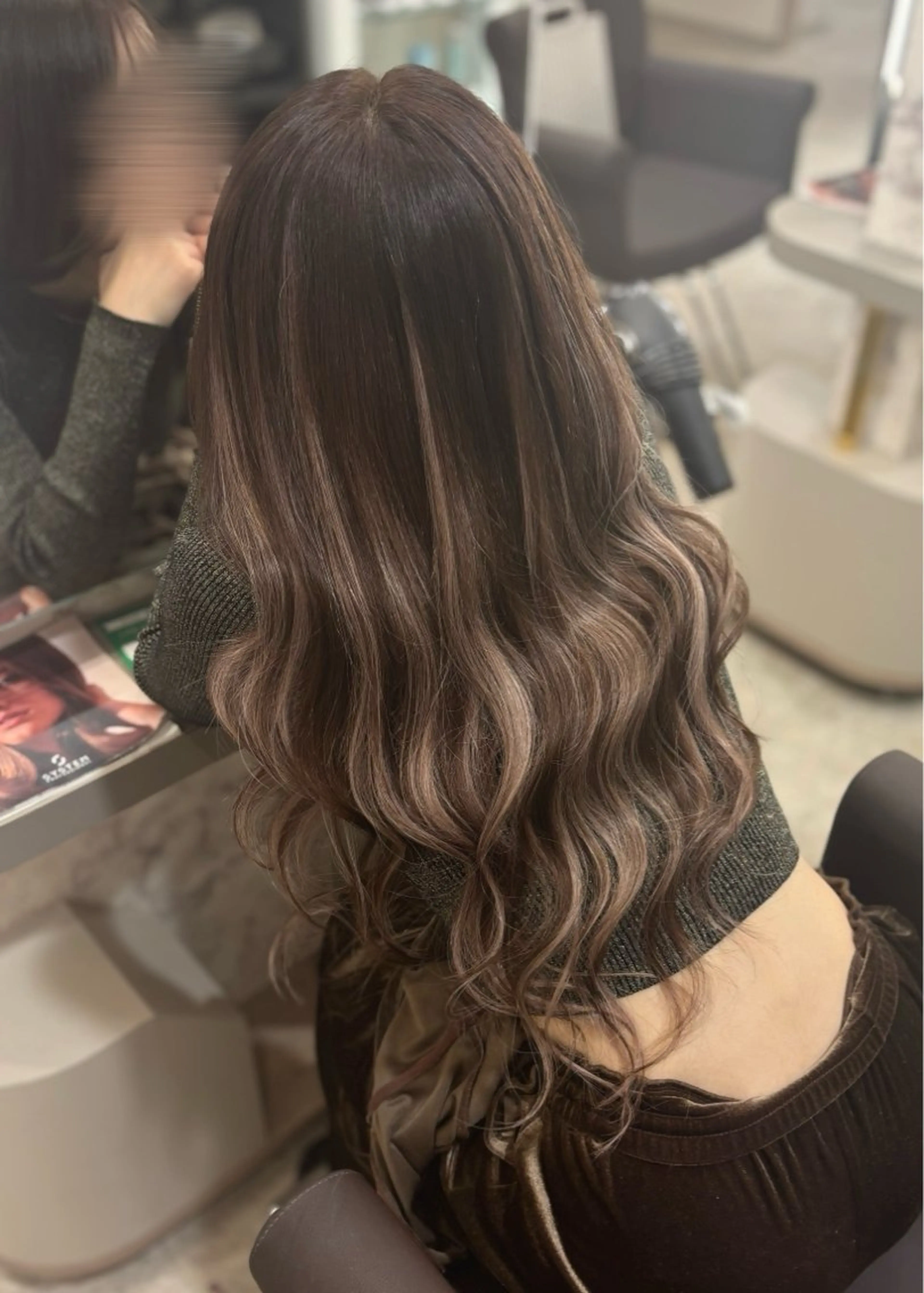 ロング エクステ ハイライト カット ヘアカラー ANKHCROSS池袋店 【アンククロス】所属・アンククロス ななみのヘアスタイル