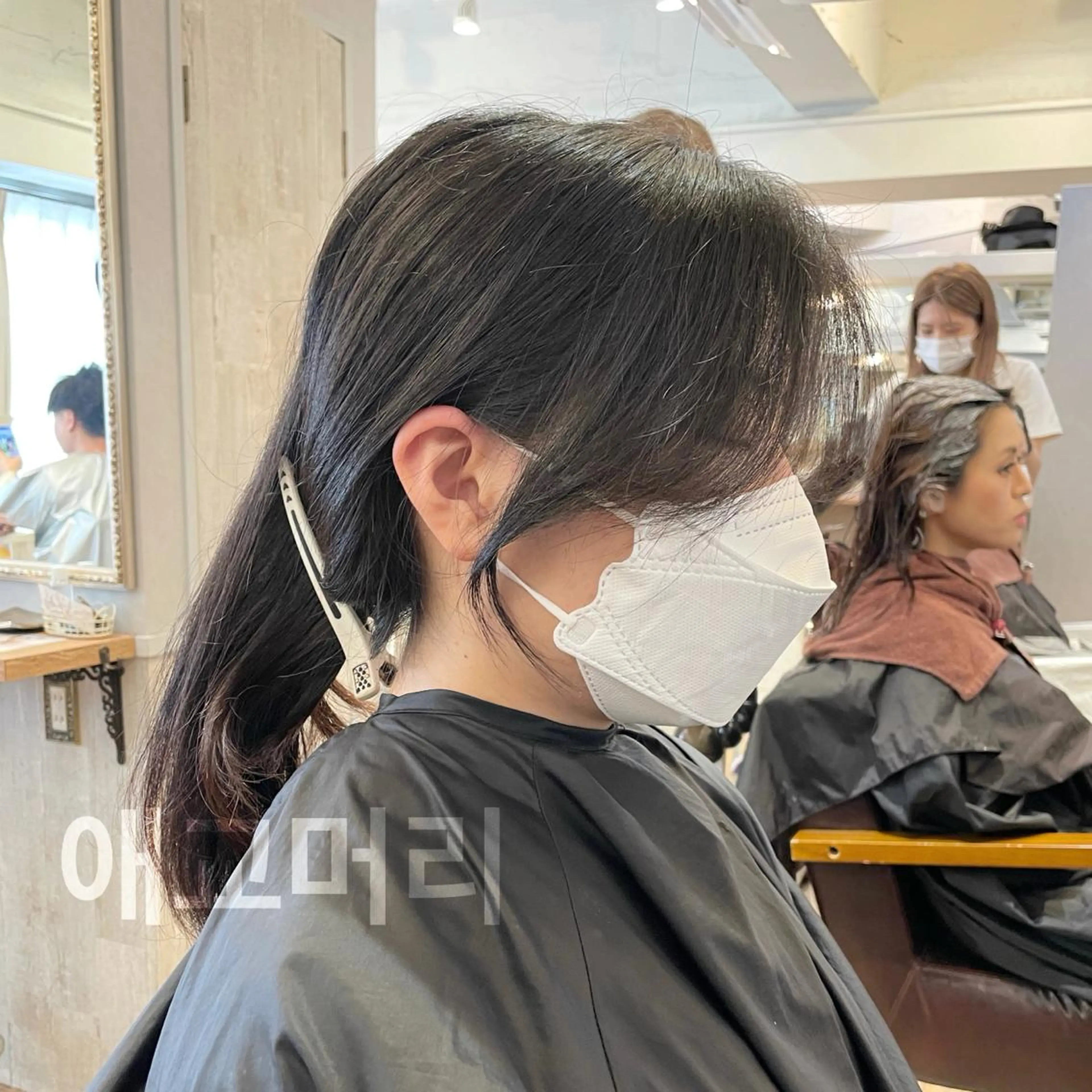 ミディアム カラー layercut✂️ 韓国ヘア/髪質改善のヘアスタイル