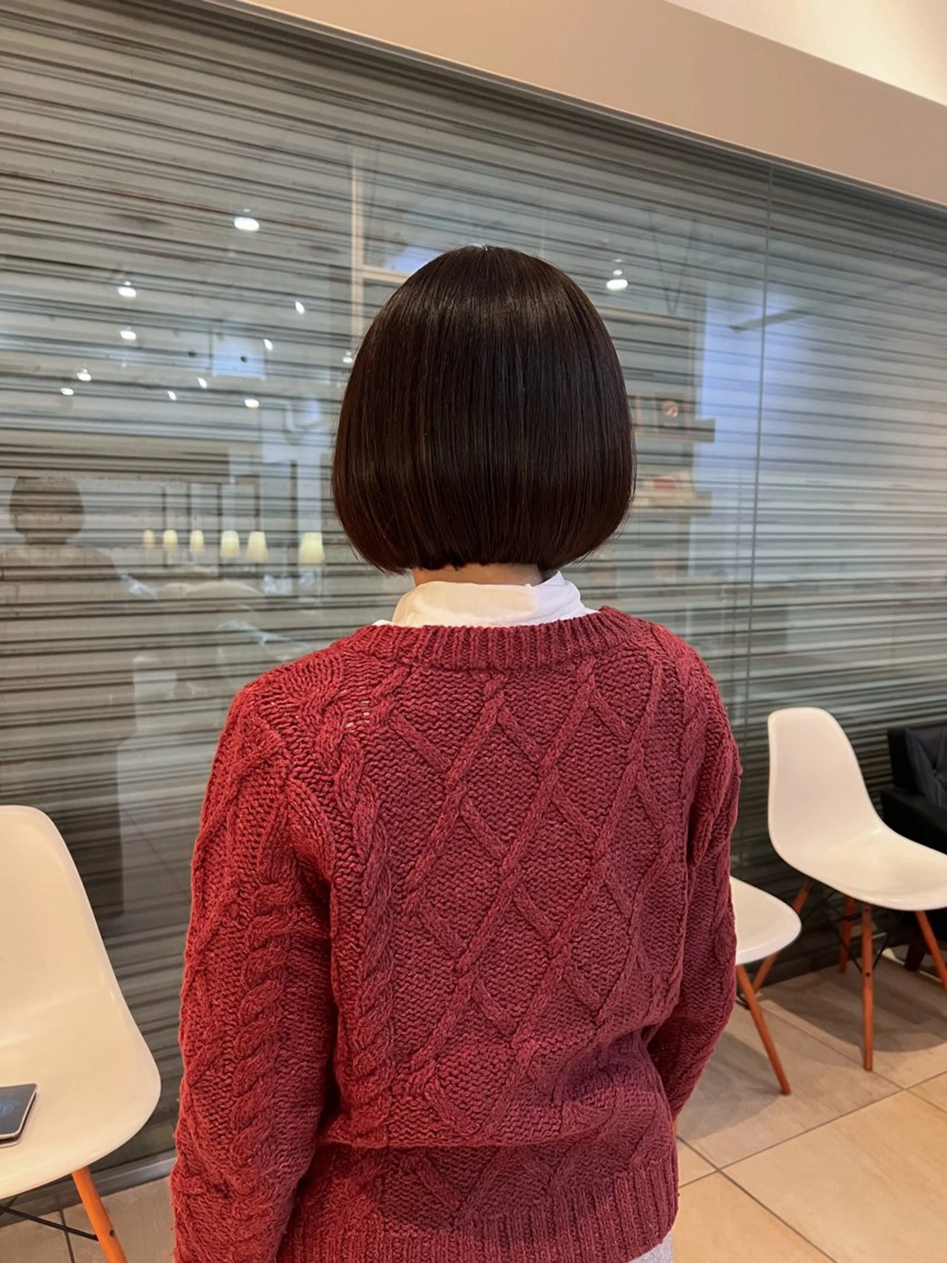 ショート リリカ🐈‍⬛ブリー チカラー/上永谷のヘアスタイル