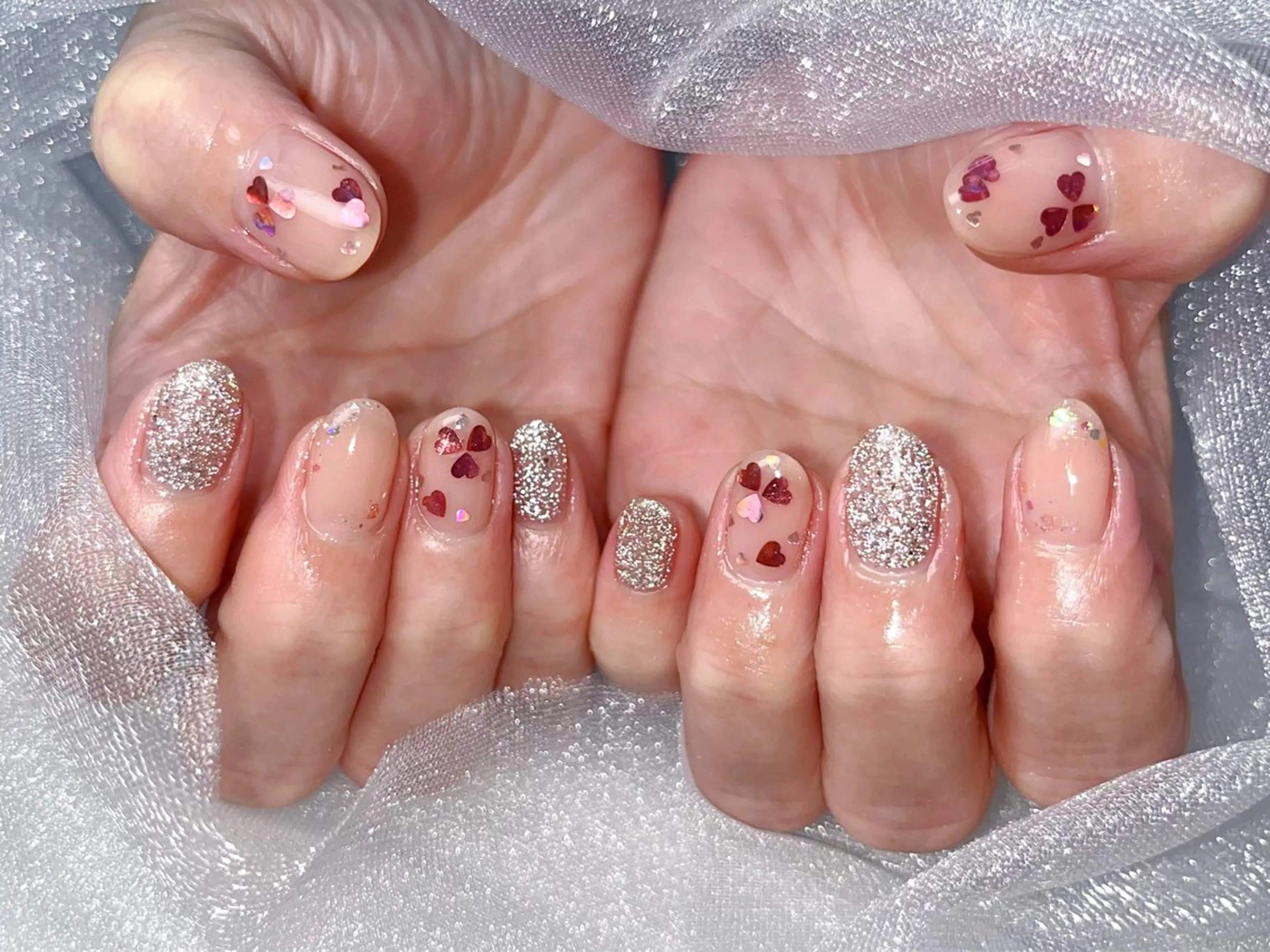 ネイル ハンドネイル Queennail 北堀江Yumiのネイルデザイン