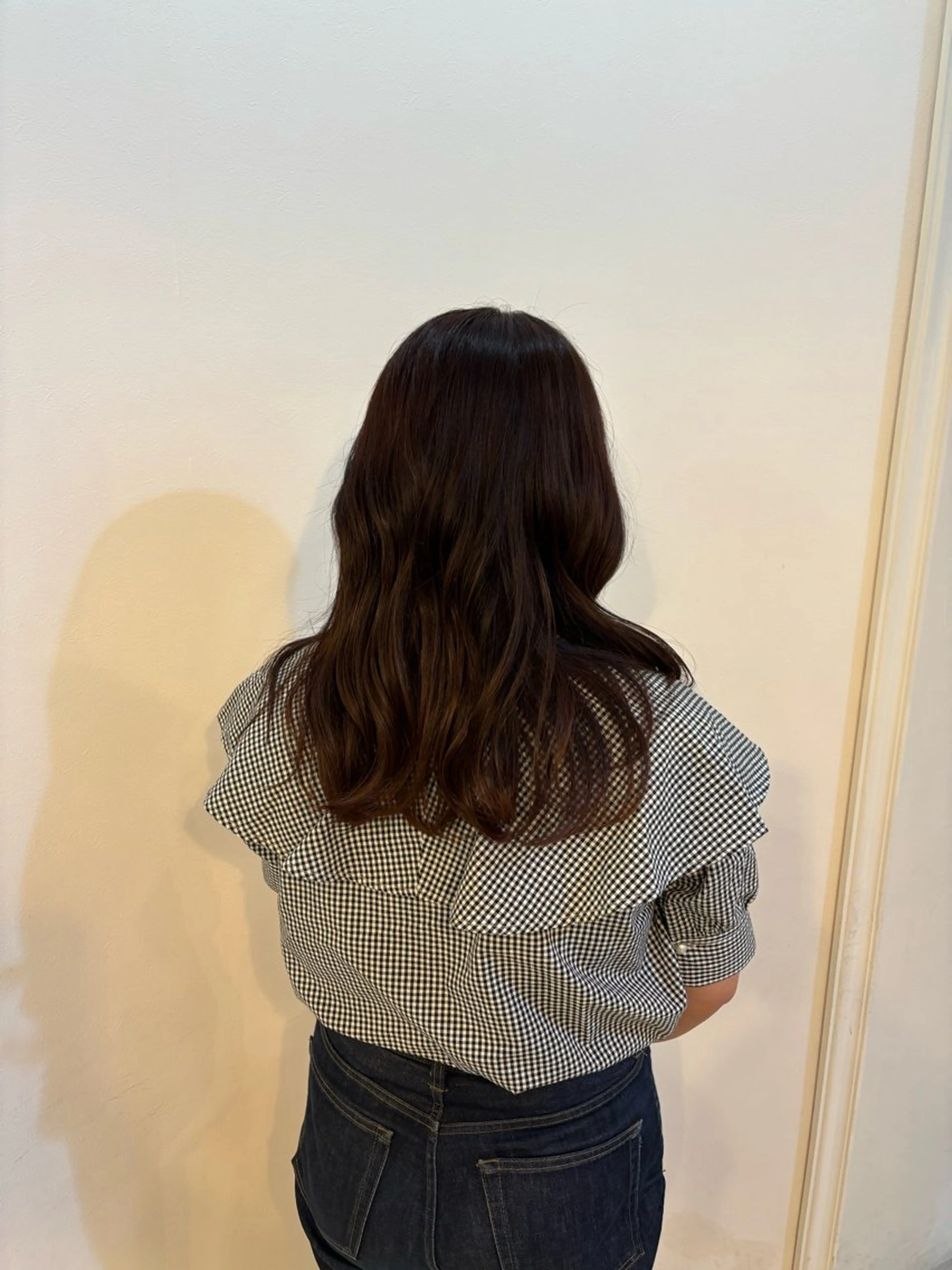 ブリーチなしワンカラーの写真