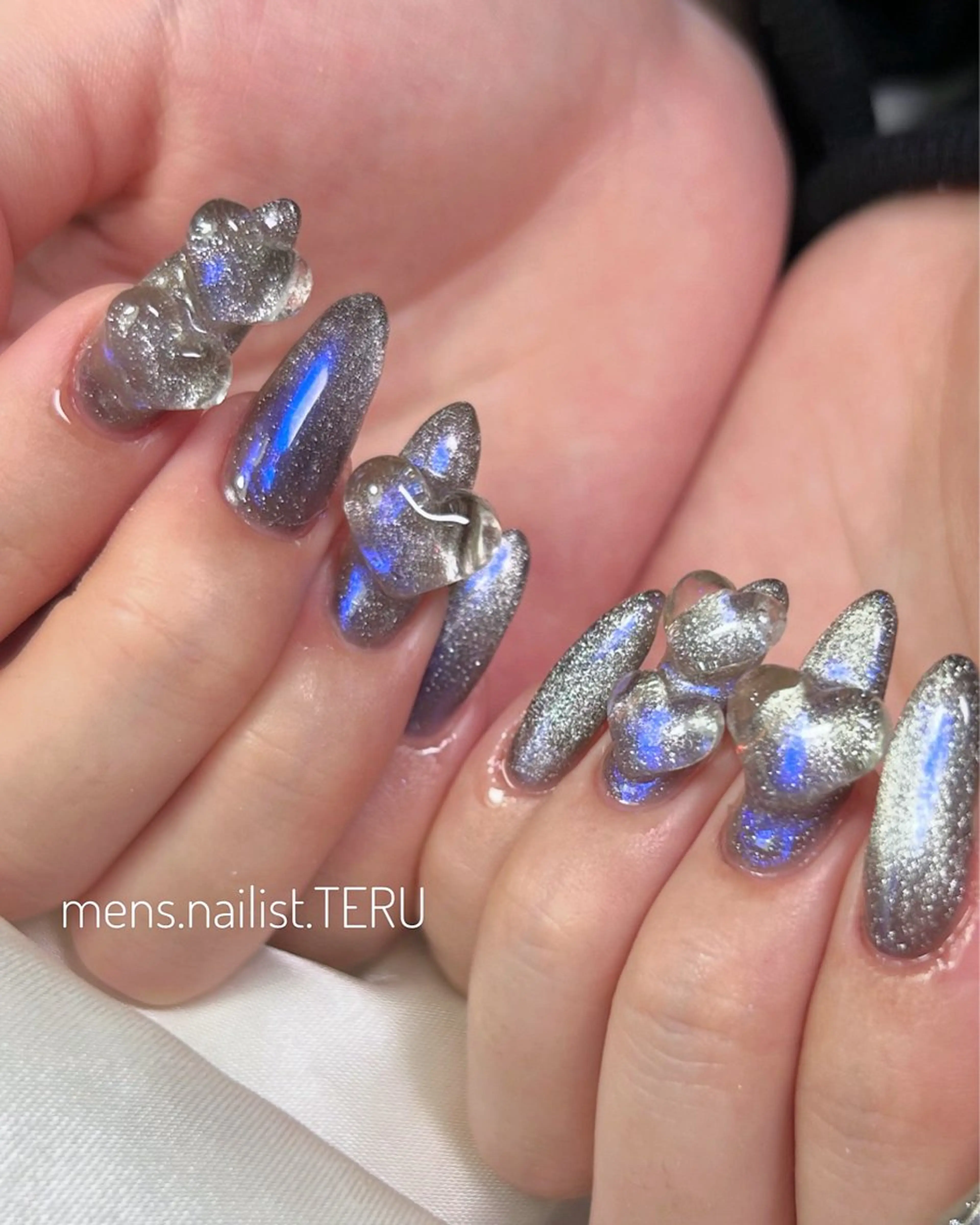 ネイル メンズネイル nail salon ETERNAL所属・メンズネイリスト TERUのネイルデザイン