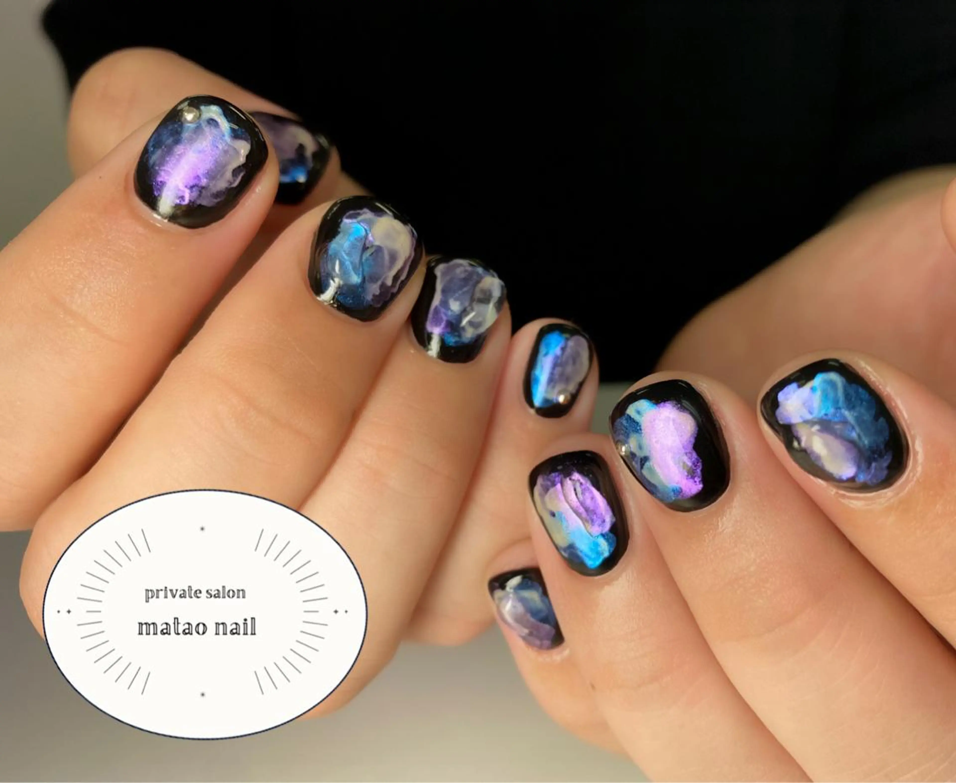 ネイル ニュアンスネイル ハンドネイル フットネイル matao nailのネイルデザイン