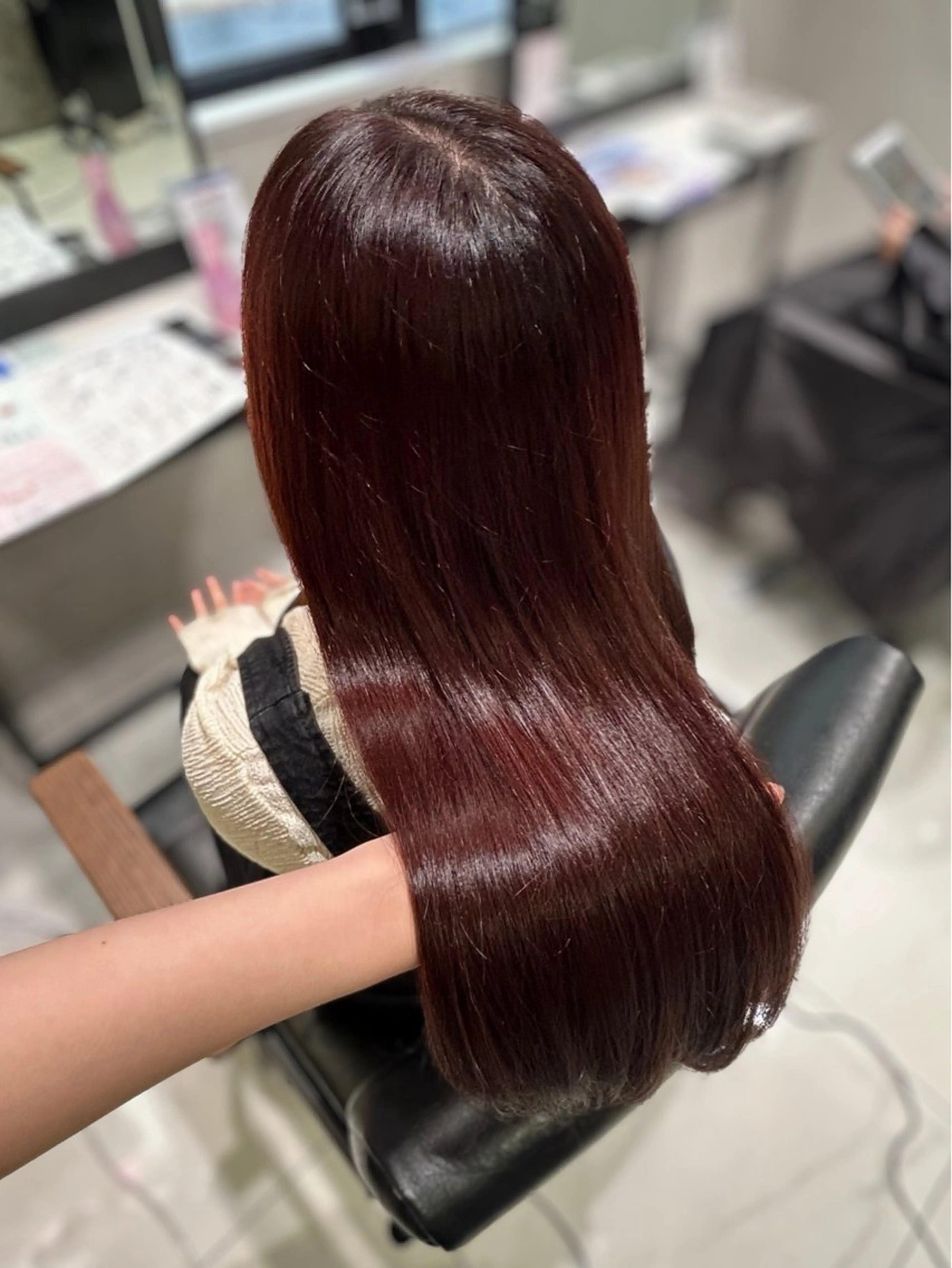 カラー ヘアカラー 透明感カラー🩷 Mizuki🤍のヘアスタイル