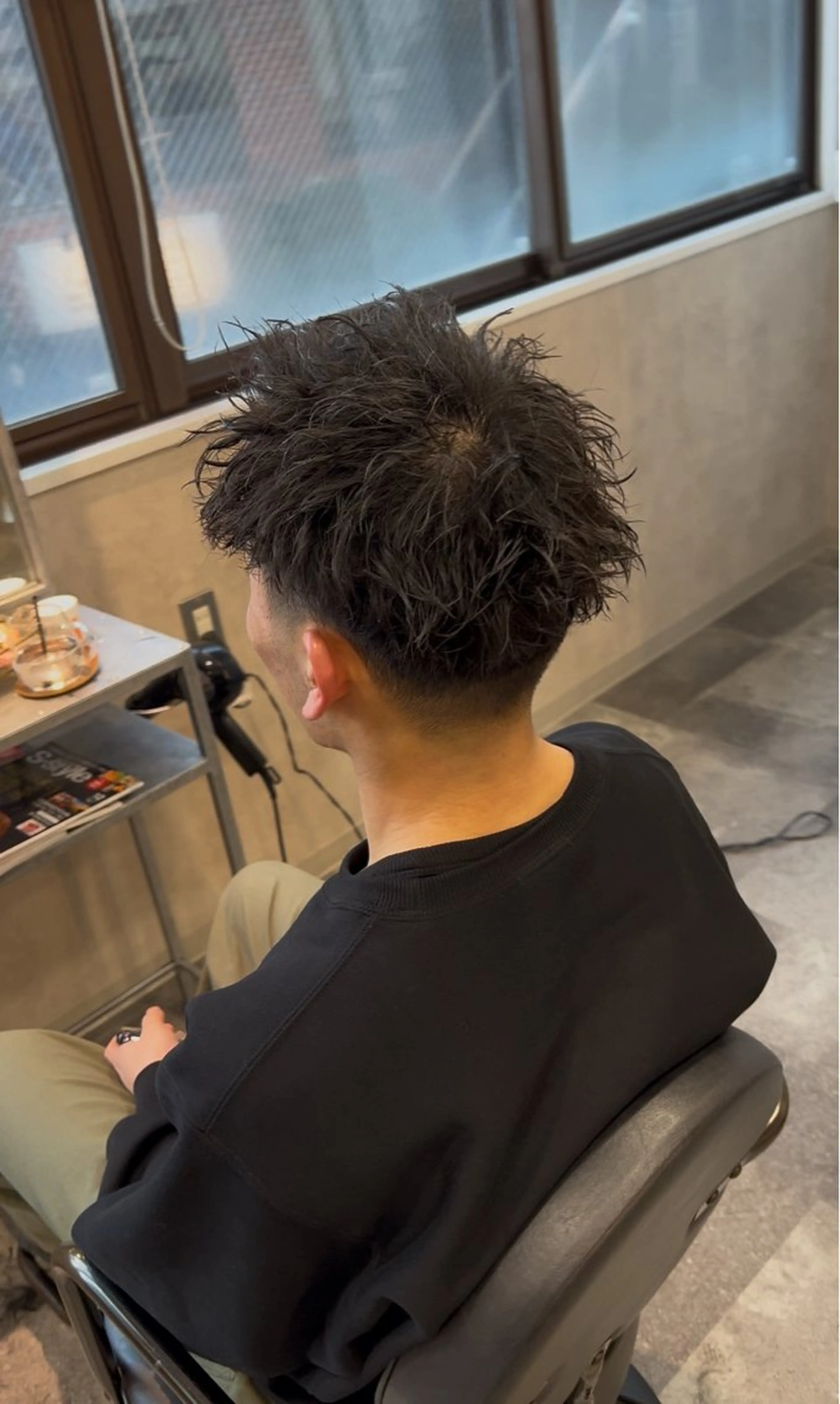 ショート パーマ ヘアアレンジ メンズ ショートヘア カット パーマ メンズ特化/カラー/ パーマ/ケイシンのヘアスタイル