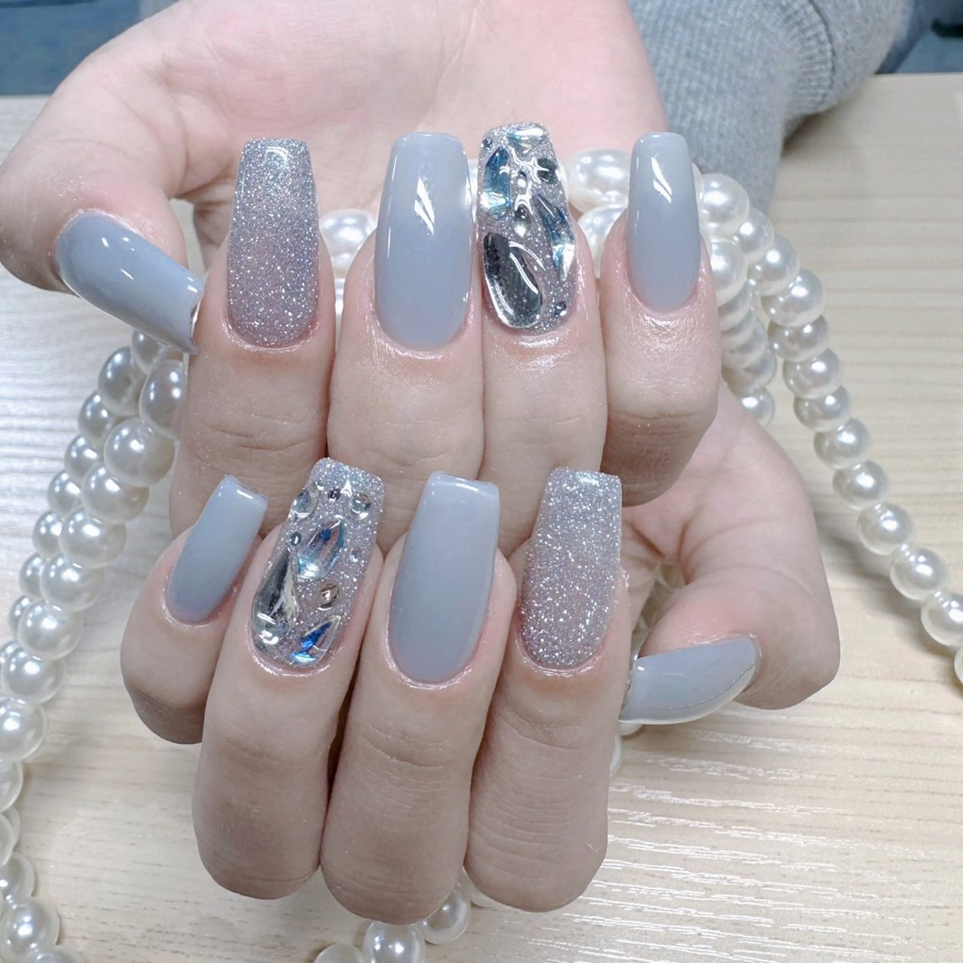 ネイル フラッシュネイル mira-cle大濱美容アカデミー所属・AI NAのネイルデザイン