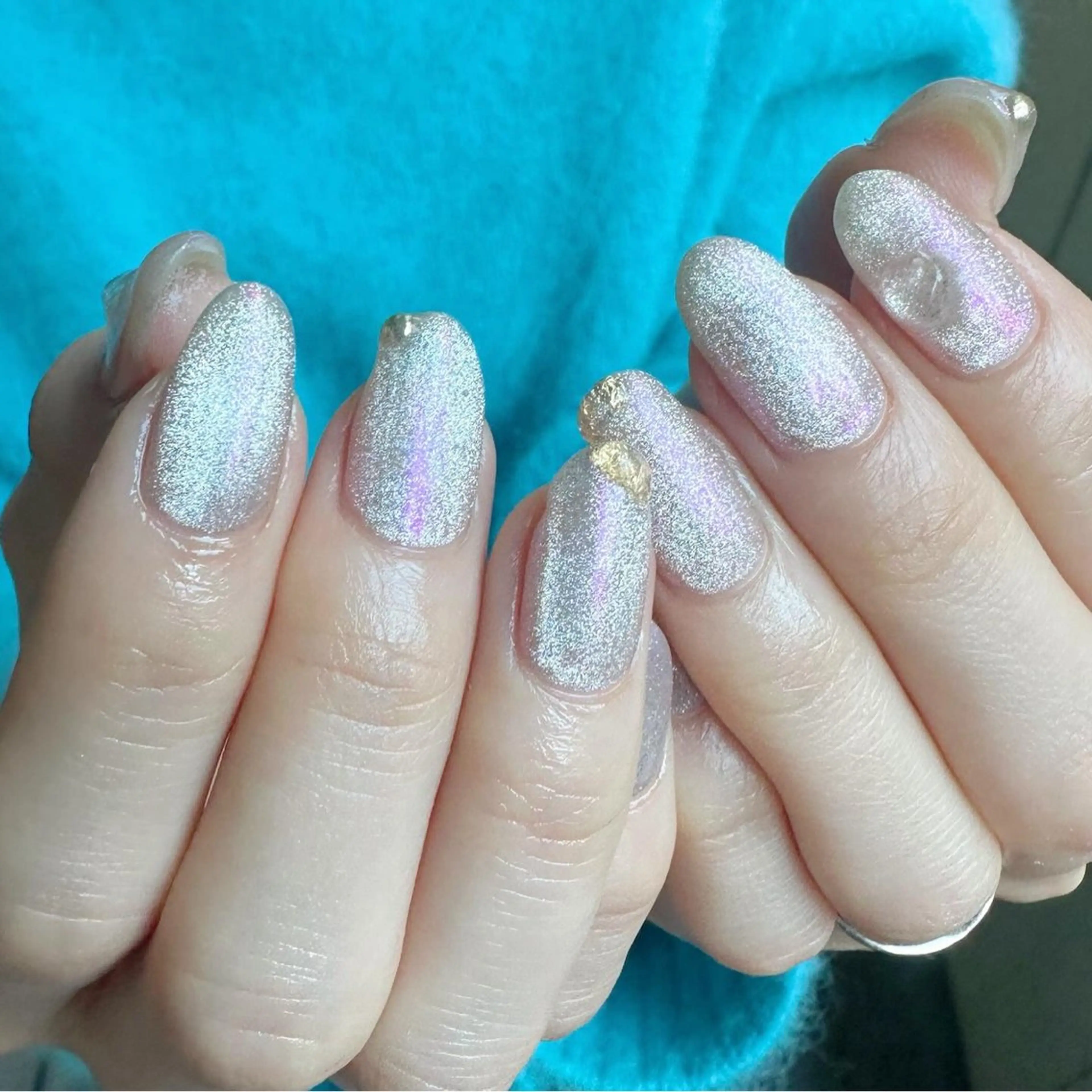 ネイル オーロラネイル 氷ネイル・うるうるネイル 韓国ネイル マグネットネイル ミラーネイル 🪞KAPE NAIL 🪞のネイルデザイン