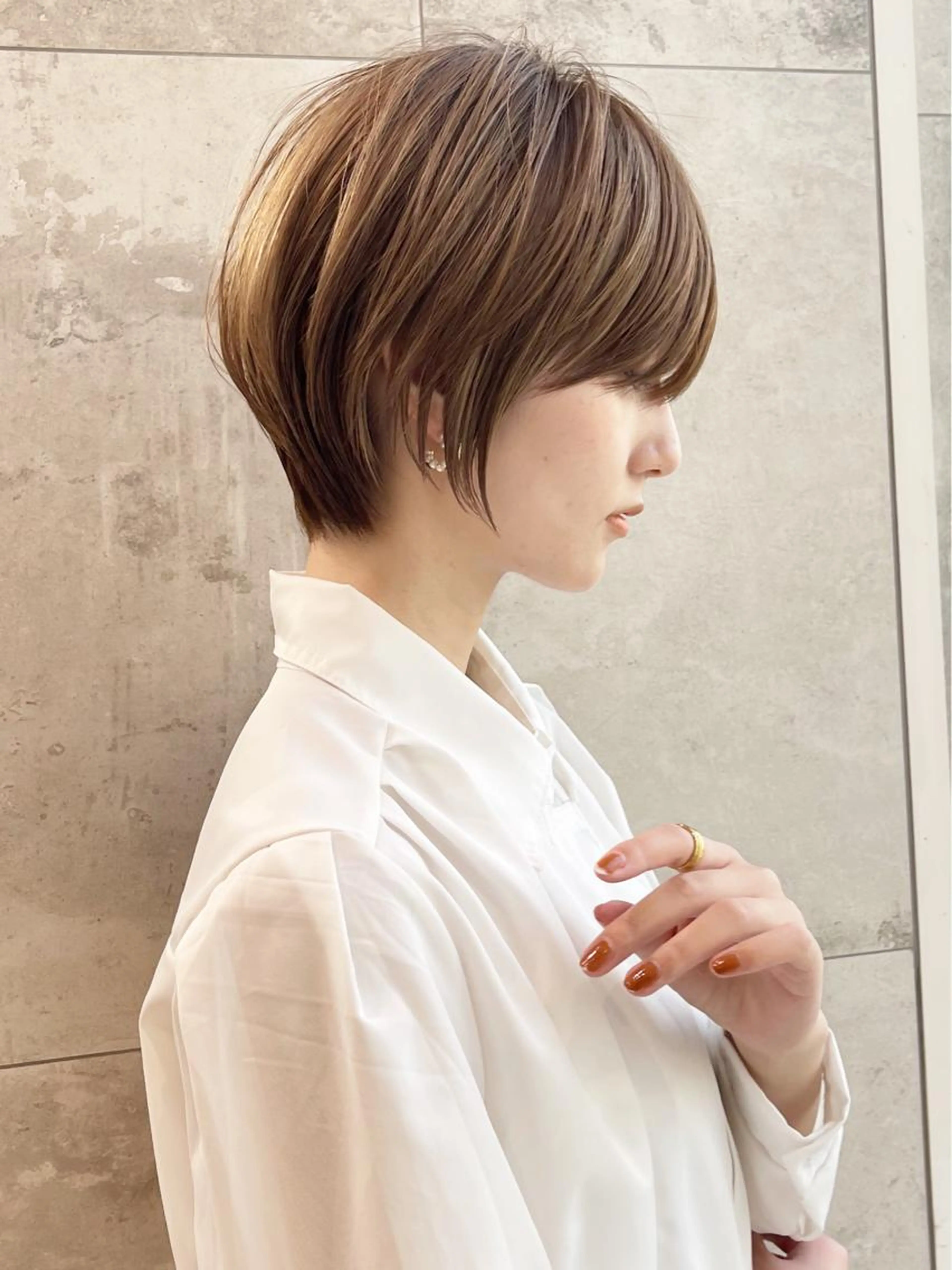 【初回限定】似合わせショートカット、ショートボブカット＋トリートメントの写真