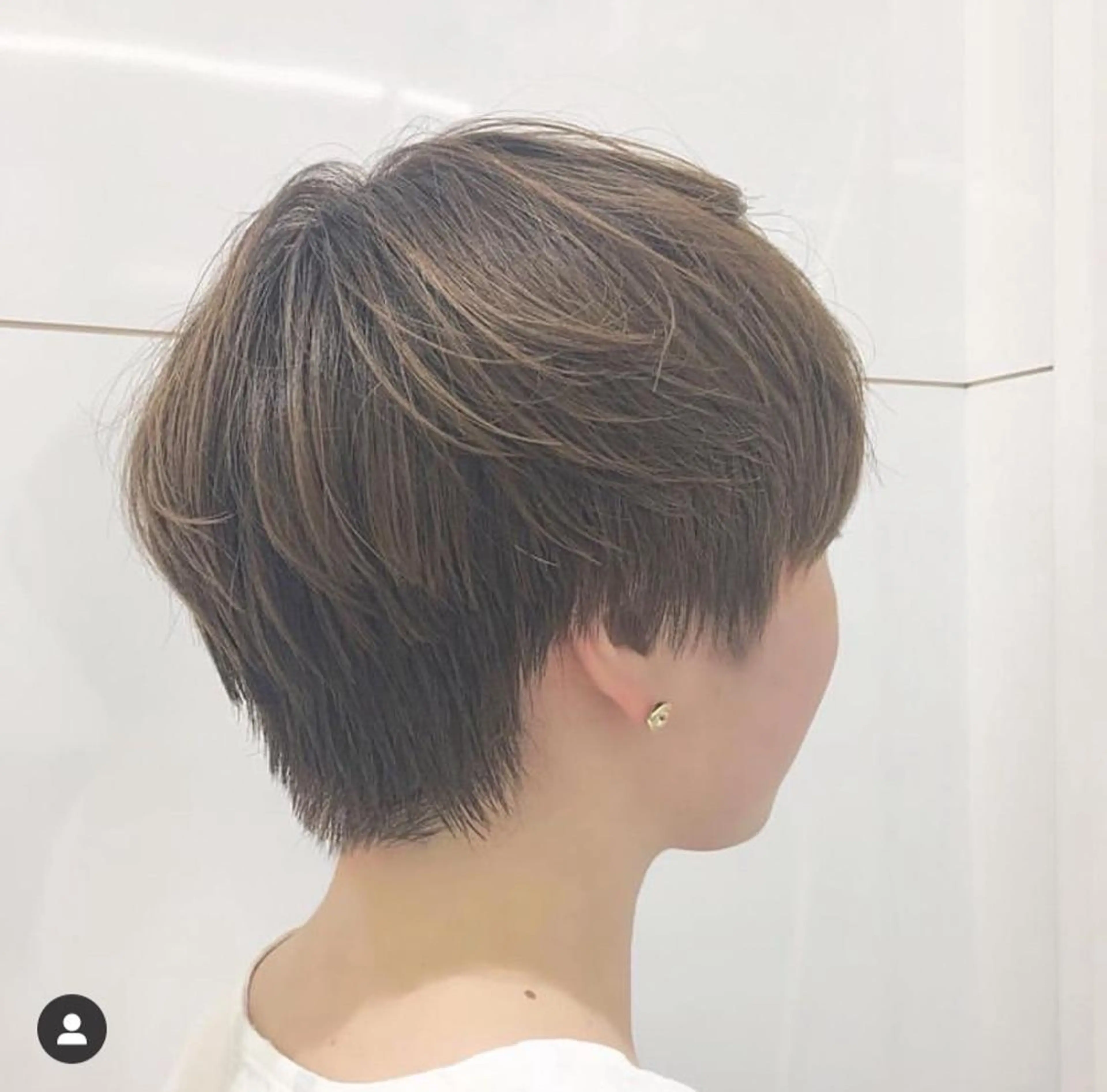 ショート デザインヘア 小林裕史のヘアスタイル