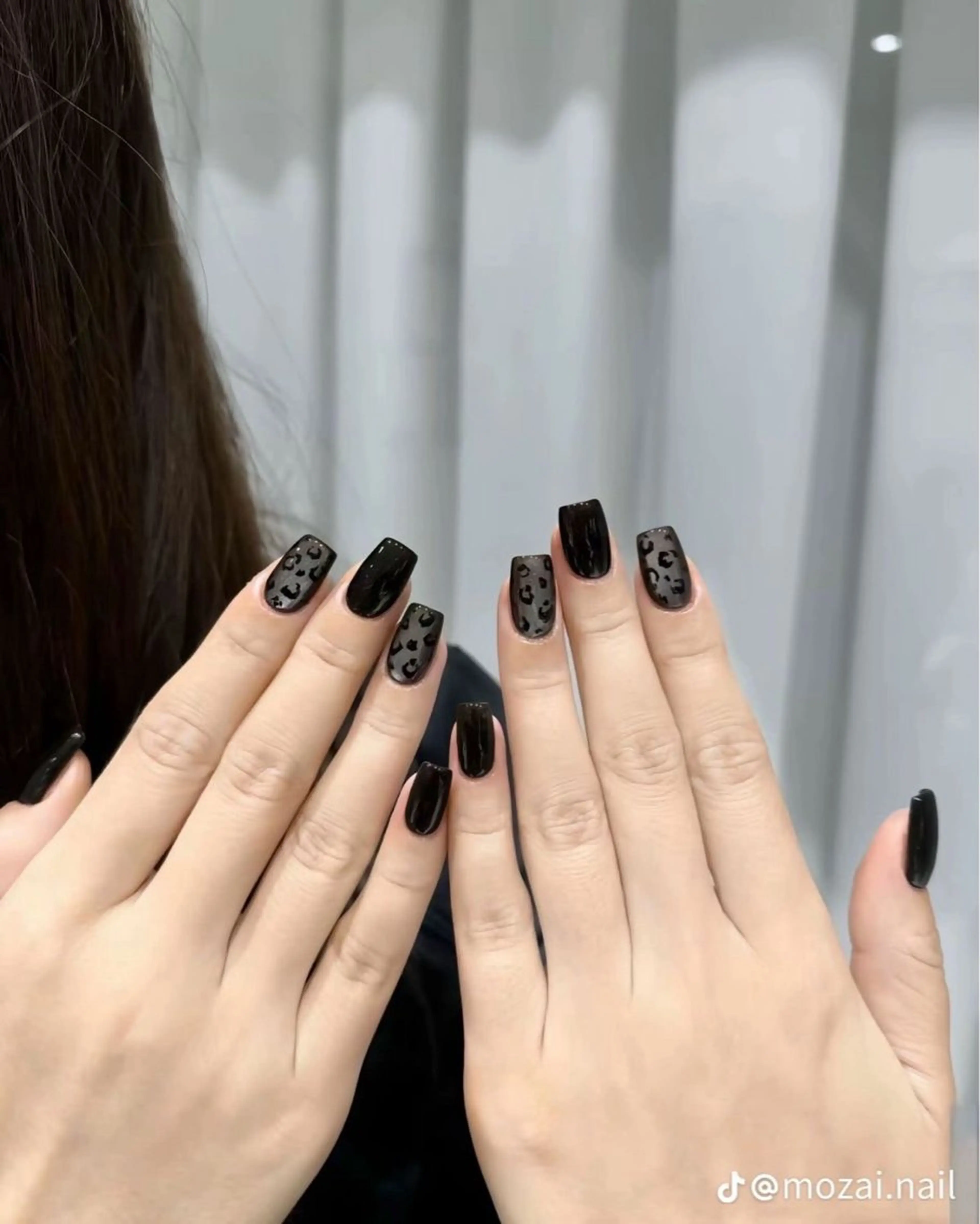 ネイル チークネイル フレンチネイル グラデーション 韓国ネイル マグネットネイル ハンドネイル Hana nail所属・Hana Nailのネイルデザイン