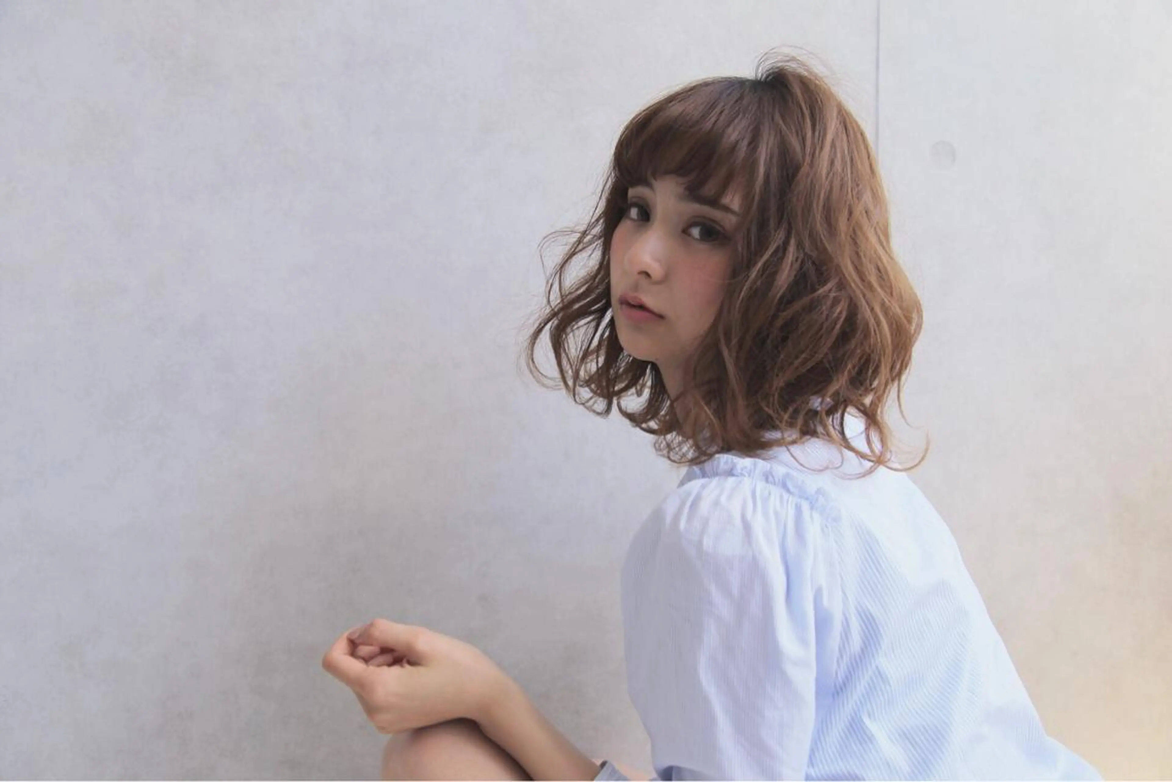 ミディアム ヘアカラー トリートメント 小澤大輔 YOLO hairのヘアスタイル