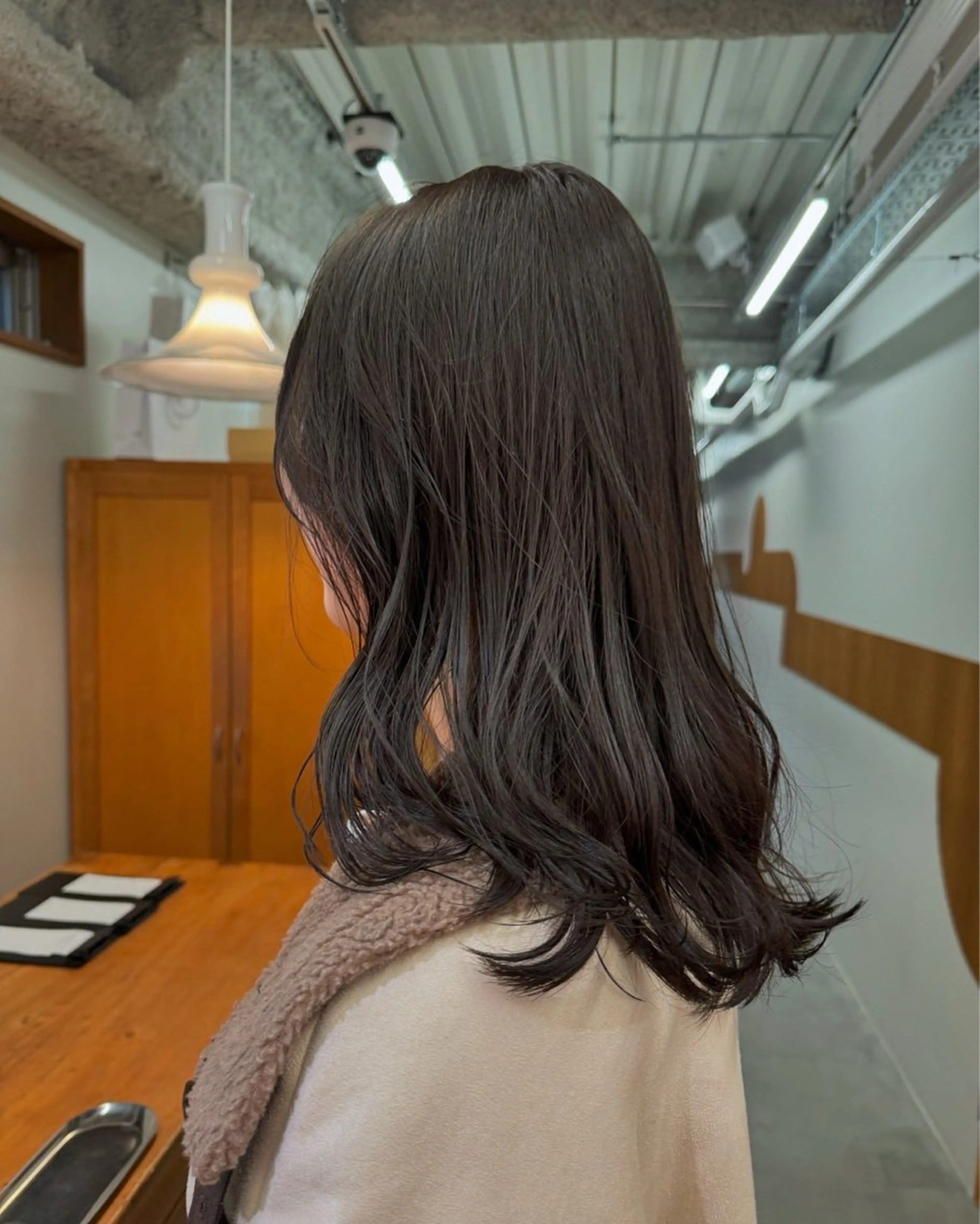セミロング カラー ブラウンカラー 透明感カラー ヘアカラー ヘッドスパ neelu所属・安藤 琢真のヘアスタイル
