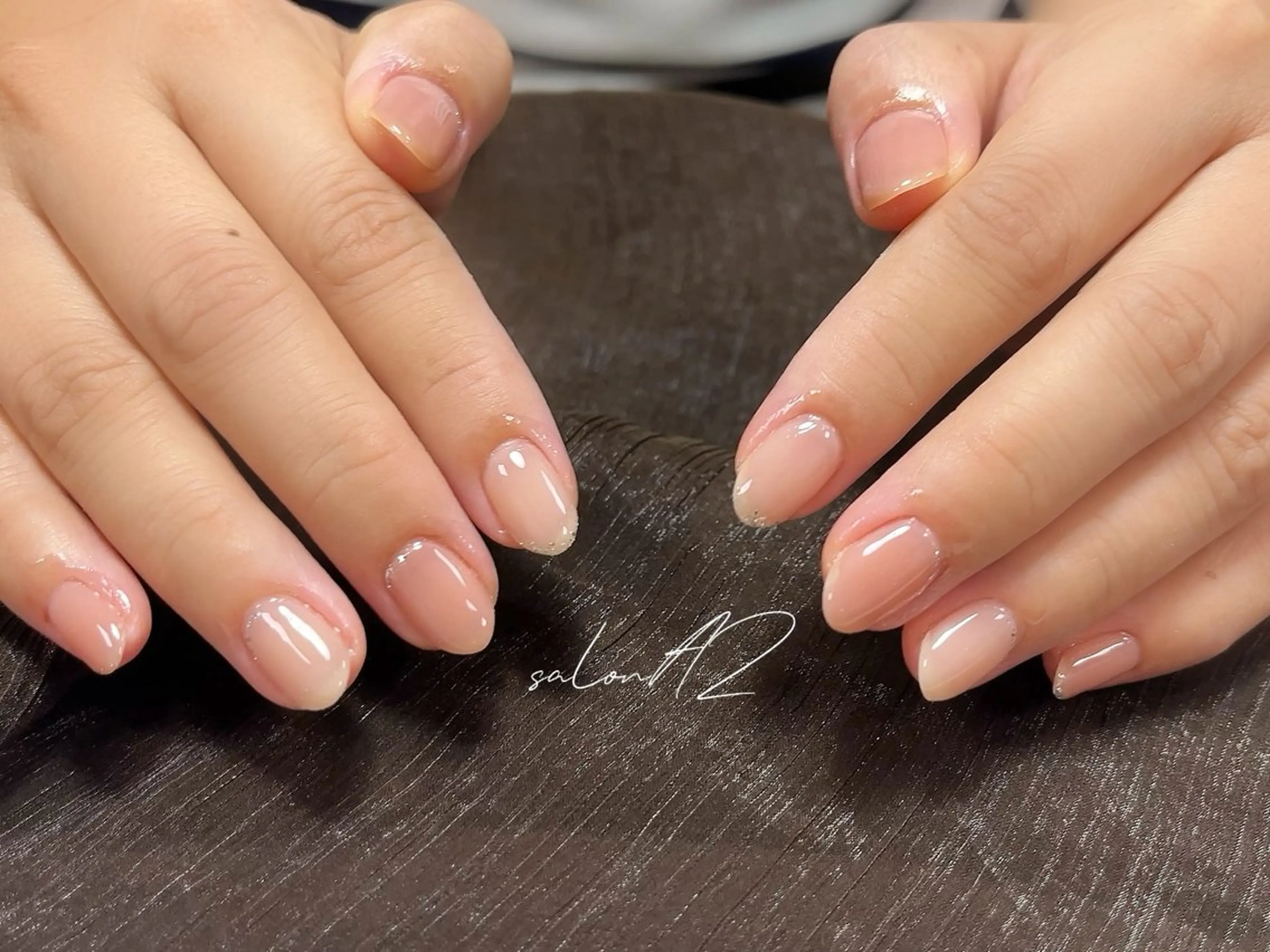 ネイル シンプルネイル ハンドネイル salonAZ トップネイリストのネイルデザイン