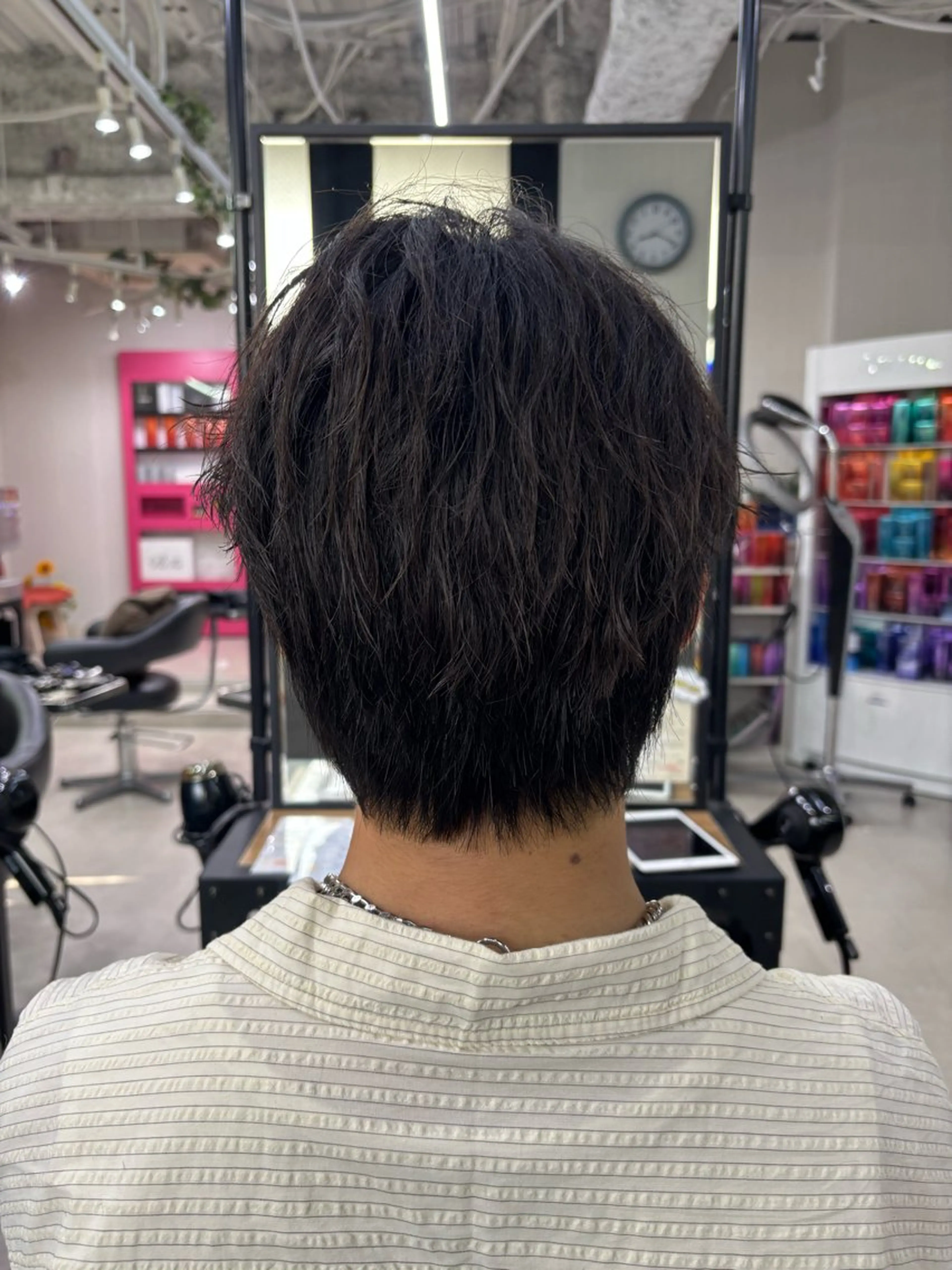 ミディアム メンズ レディースモデル💞 ユイ🎀のヘアスタイル