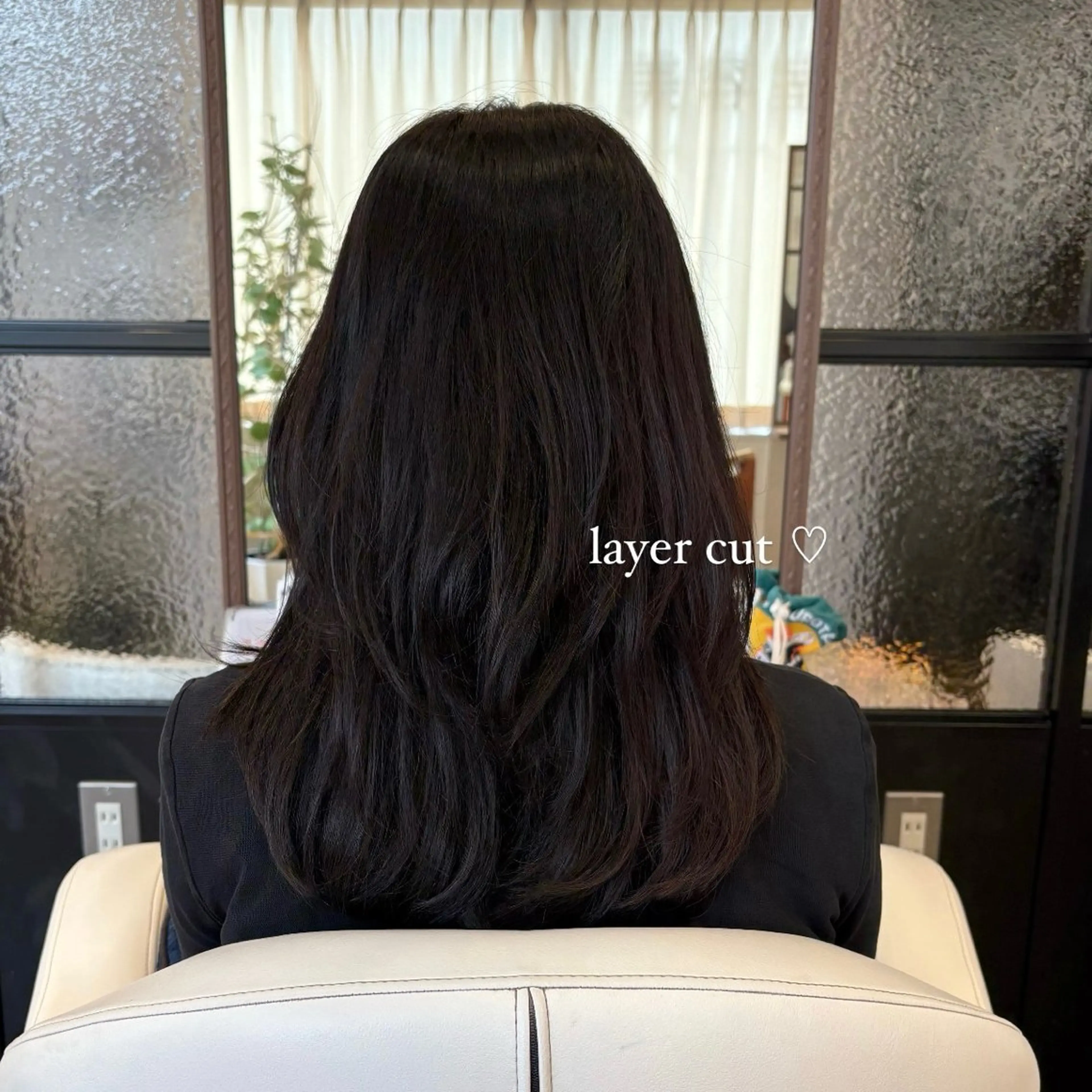 セミロング カラー 🫧 河内 瑠莉 🫧のヘアスタイル