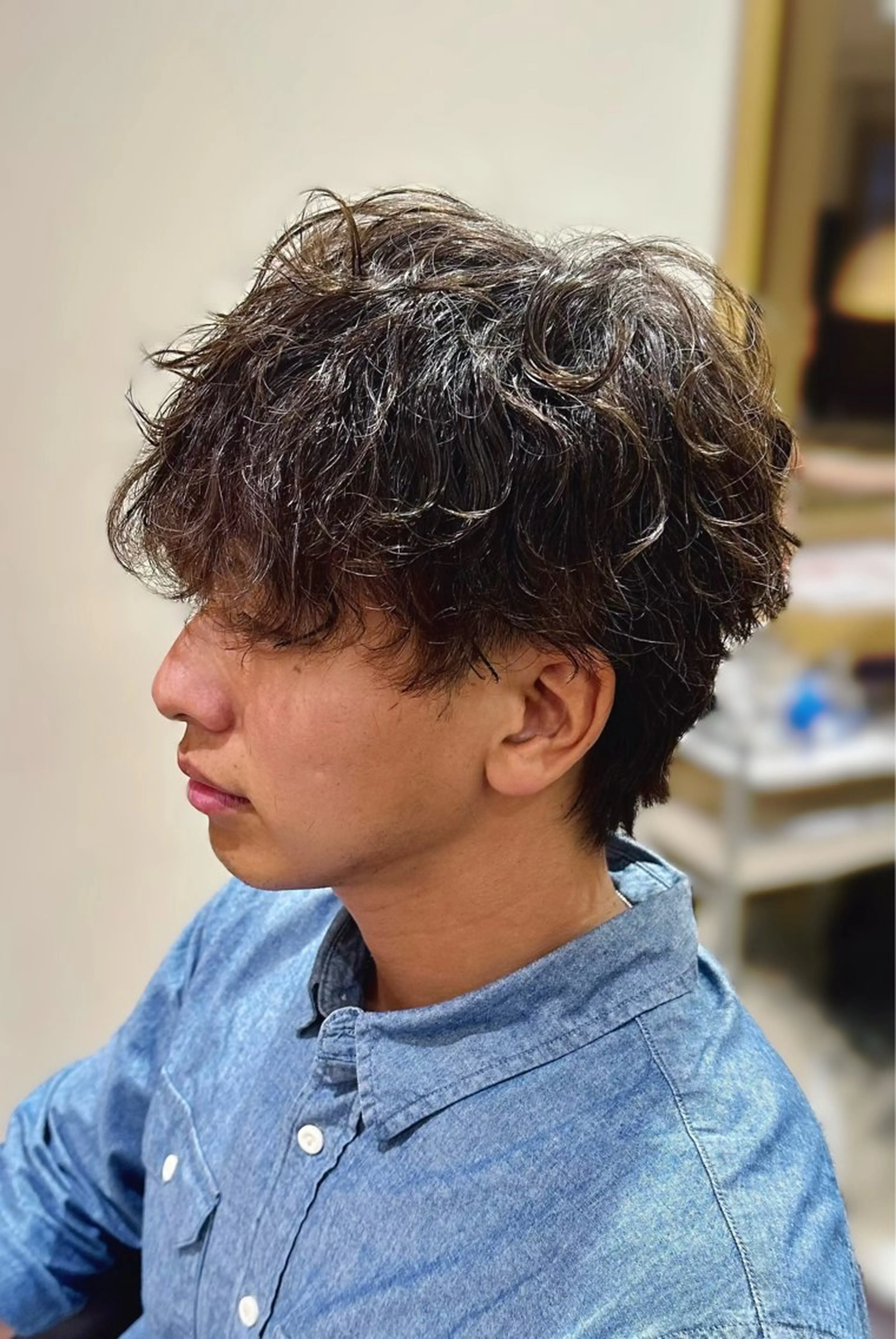 ショート パーマ ショートヘア スパイラルパーマ 韓国風ﾊﾟｰﾏ❁﻿ fu-ka❁艶ｶﾗｰのヘアスタイル