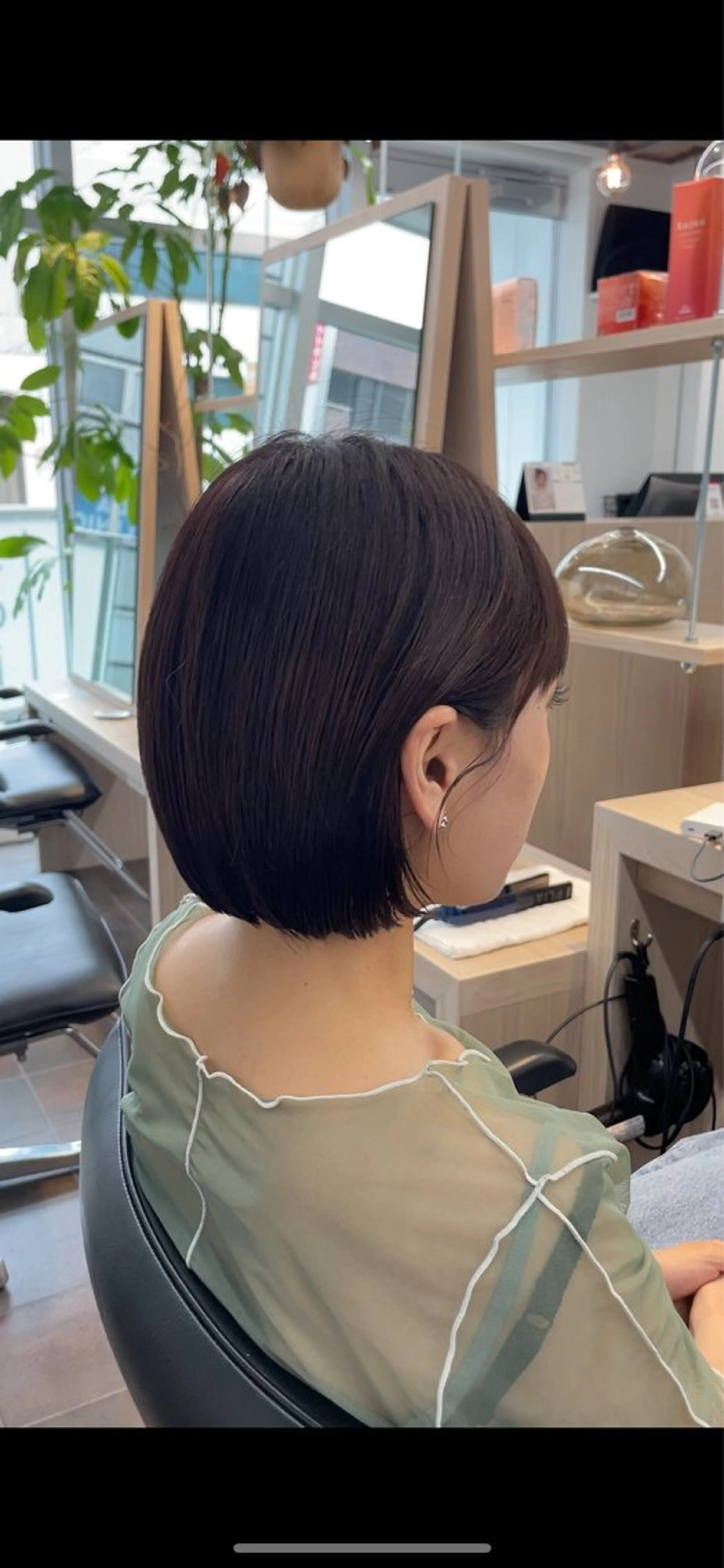 ショート レイヤーパーマ/ ショートパーマ/横浜のヘアスタイル