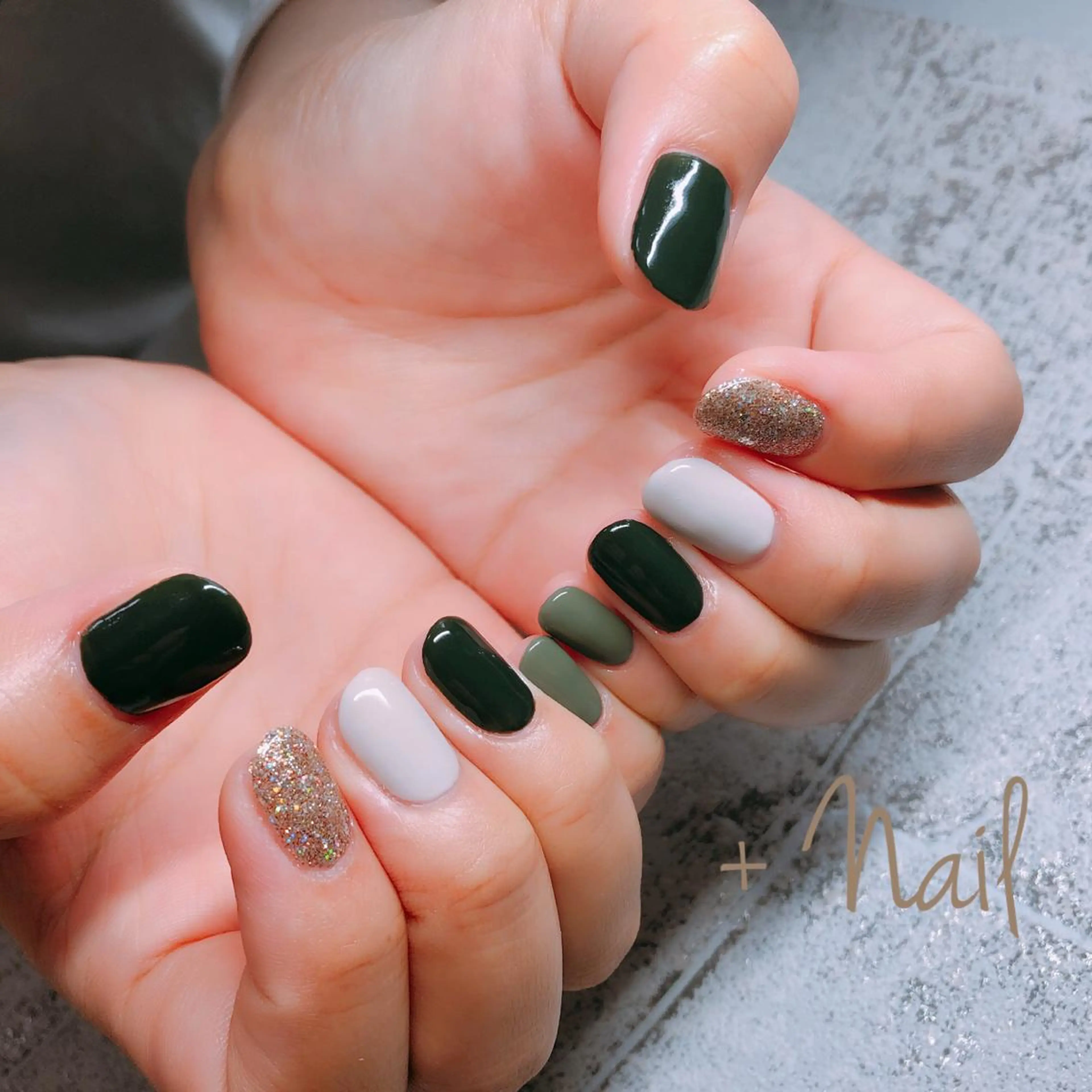 ネイル Aim* 深爪・自爪育成専門店のネイルデザイン