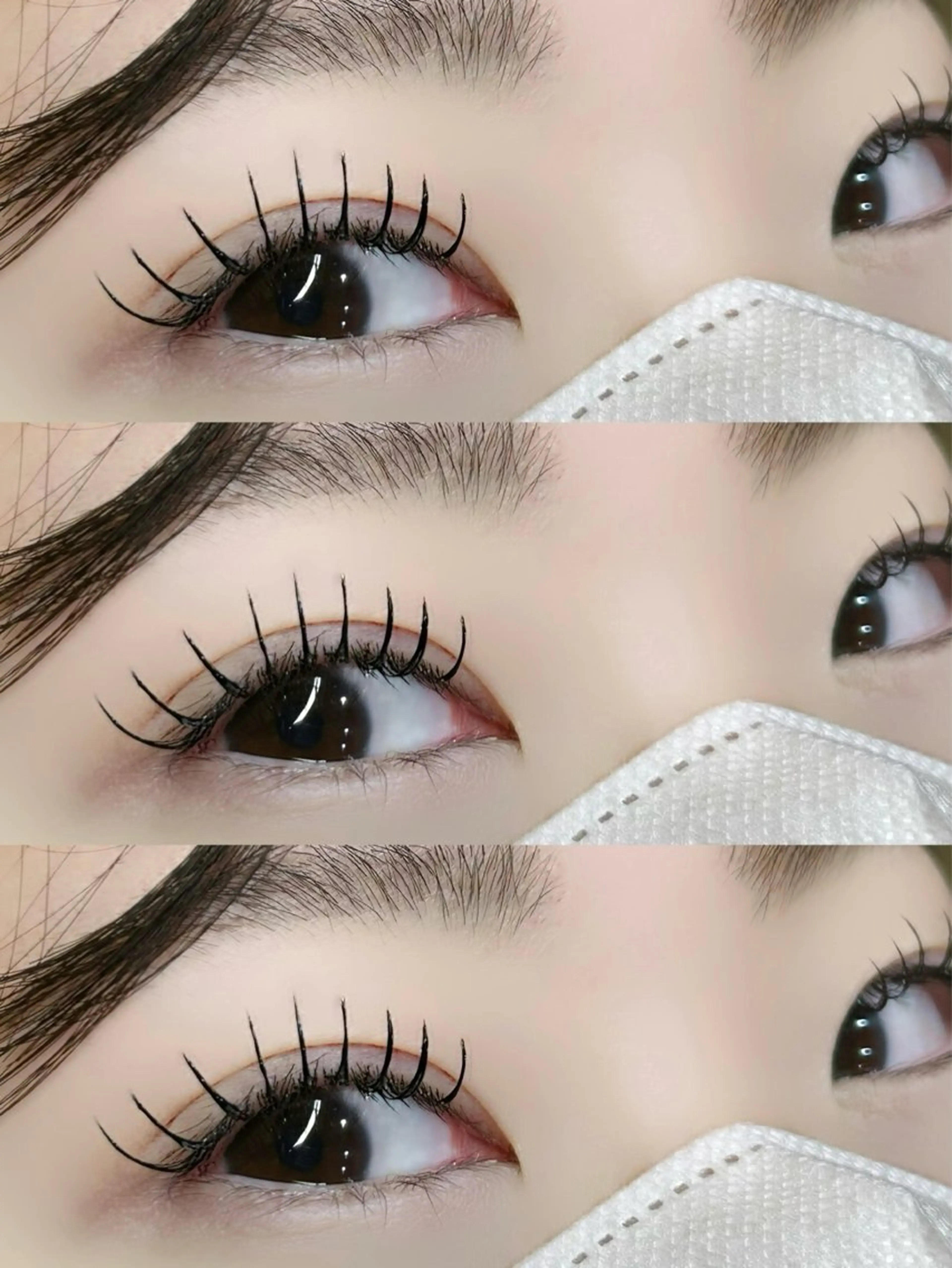 圧倒的モチ🪄LEDエクステ🐻ᩚフラットラッシュ140本 ¥8,600🎀ིྀの写真