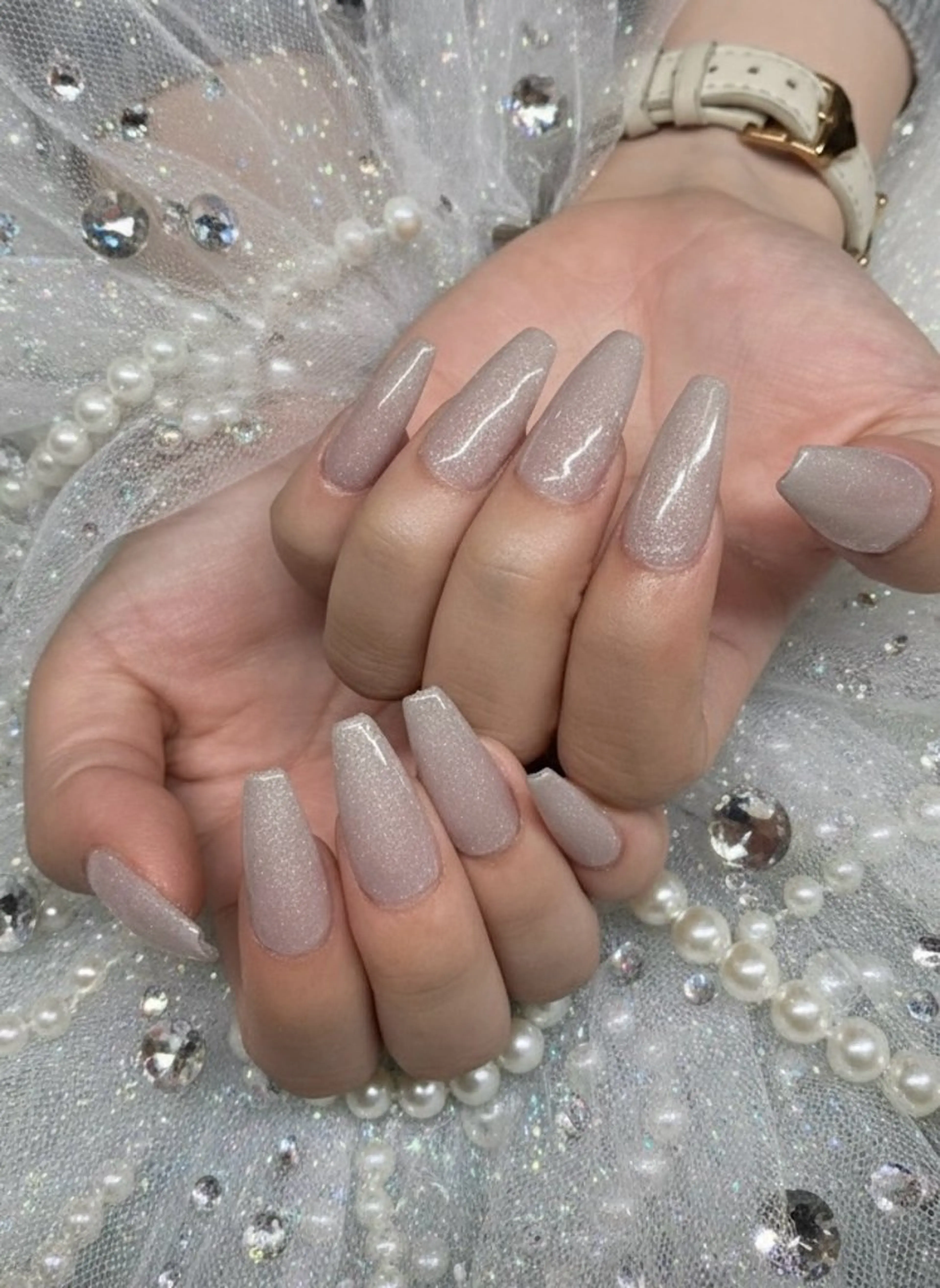 ネイル 長さ出し 韓国ネイル ロングネイル メンズネイル ワンカラーネイル ハンドネイル TUNEHA堂 矢場町栄5丁目のネイルデザイン