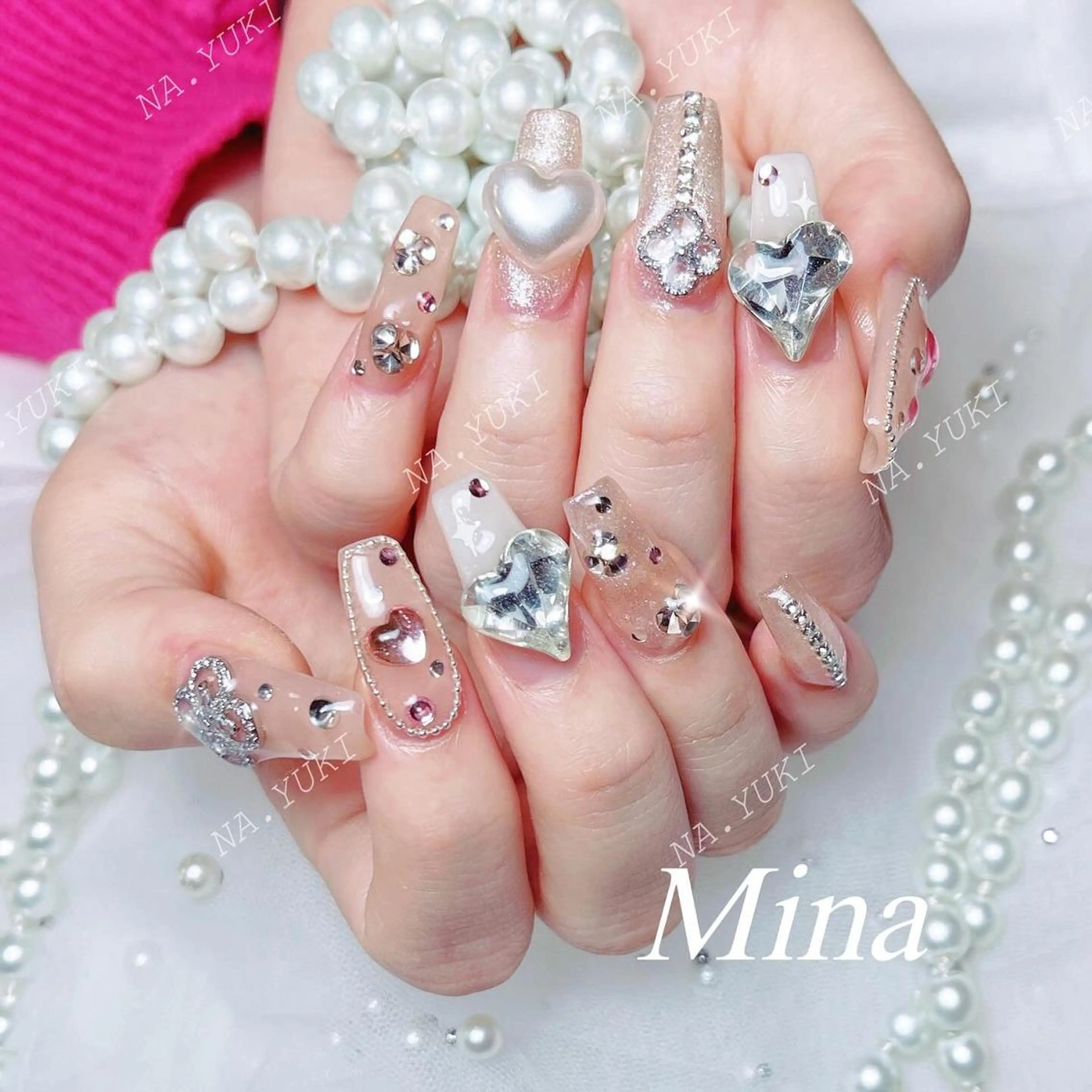 ネイル ハンドネイル ハンドケア YUKI 💗 渋谷店のネイルデザイン