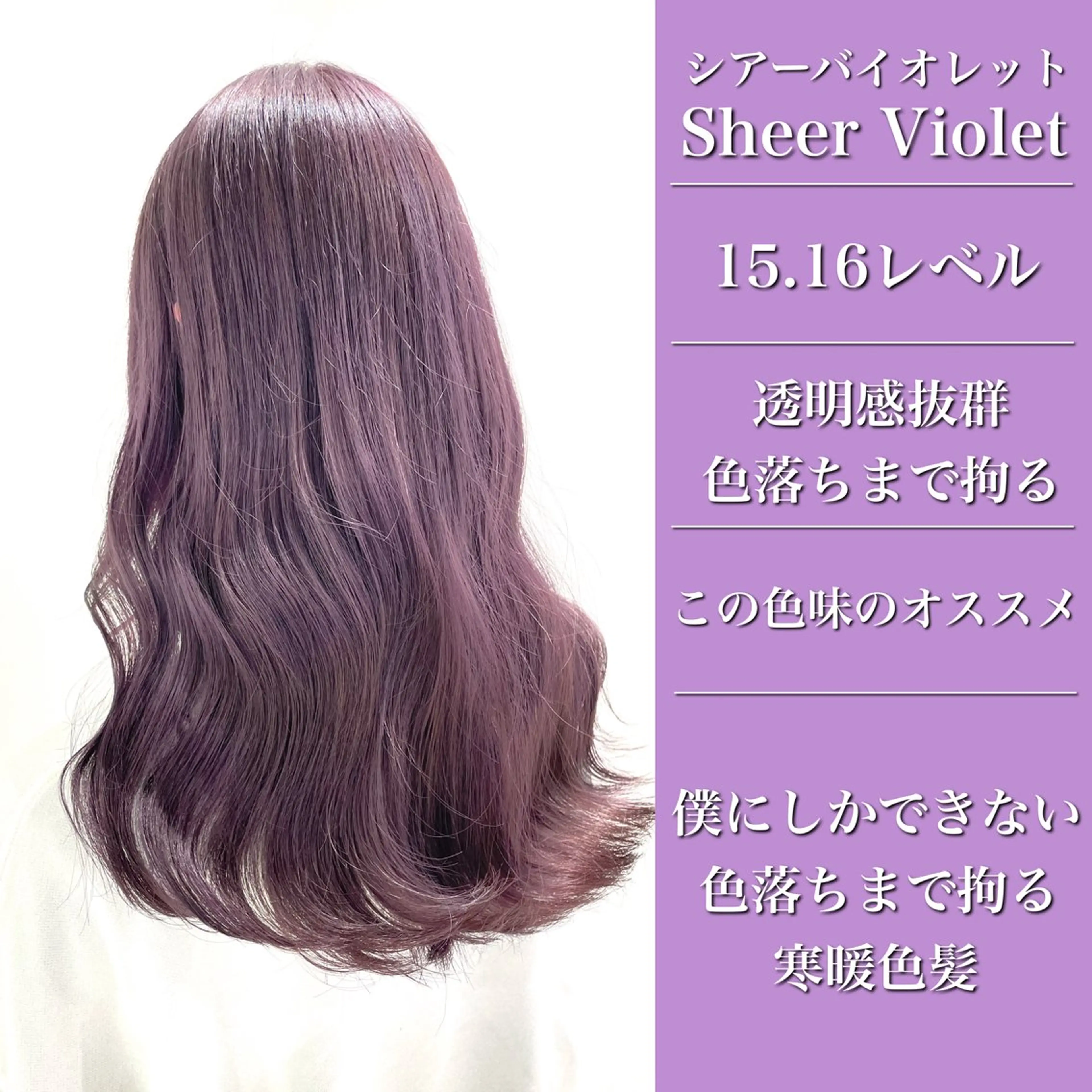 ミディアム カラー ヘアカラー トリートメント ヘッドスパ ヘアセット 💜寒色特化 門脇誠弥💜のヘアスタイル