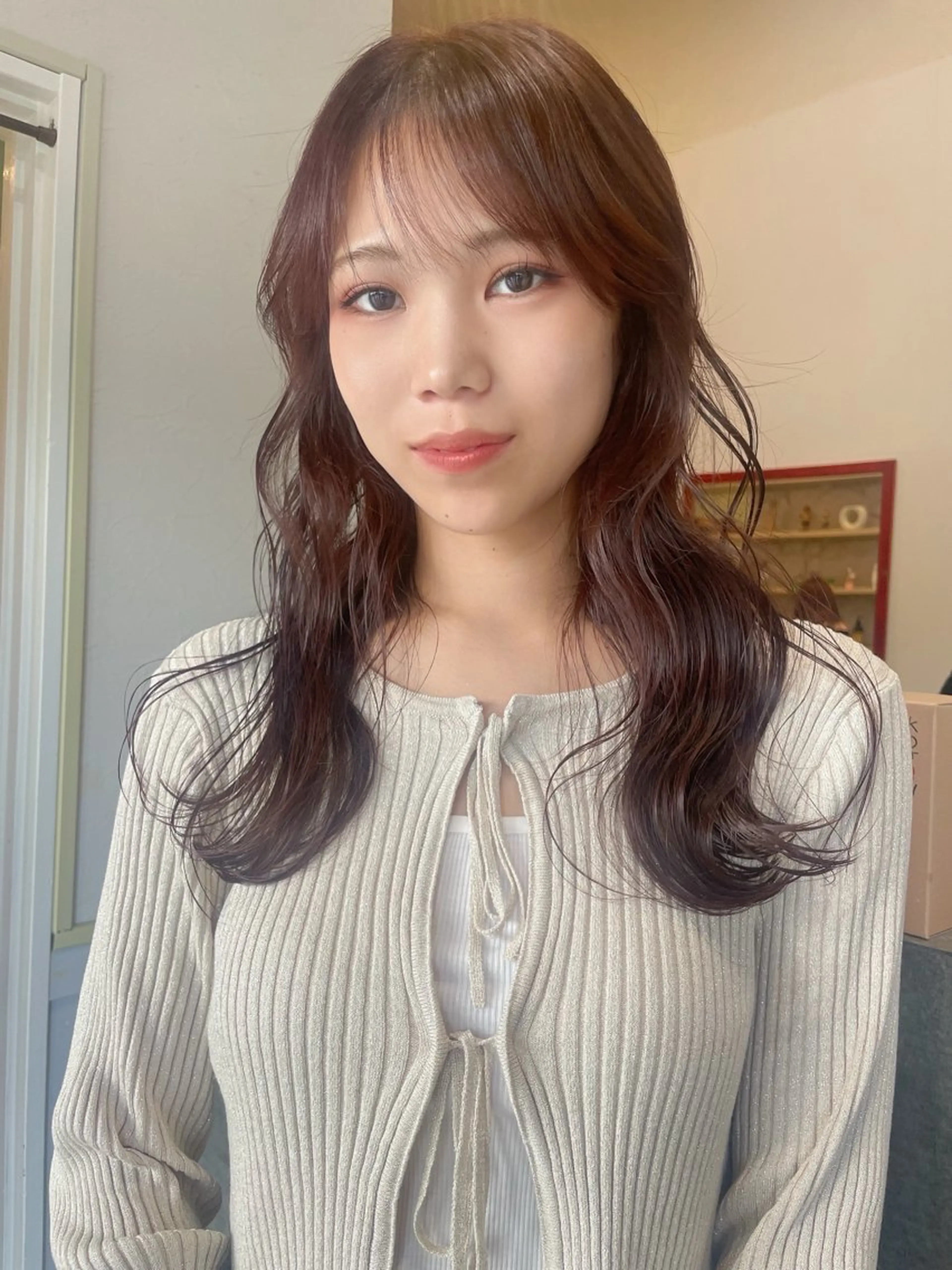 ロング カラー ケアカラー カット ヘアカラー トリートメント 🌈高田大夢似合わせ 透明感カラー🌈のヘアスタイル