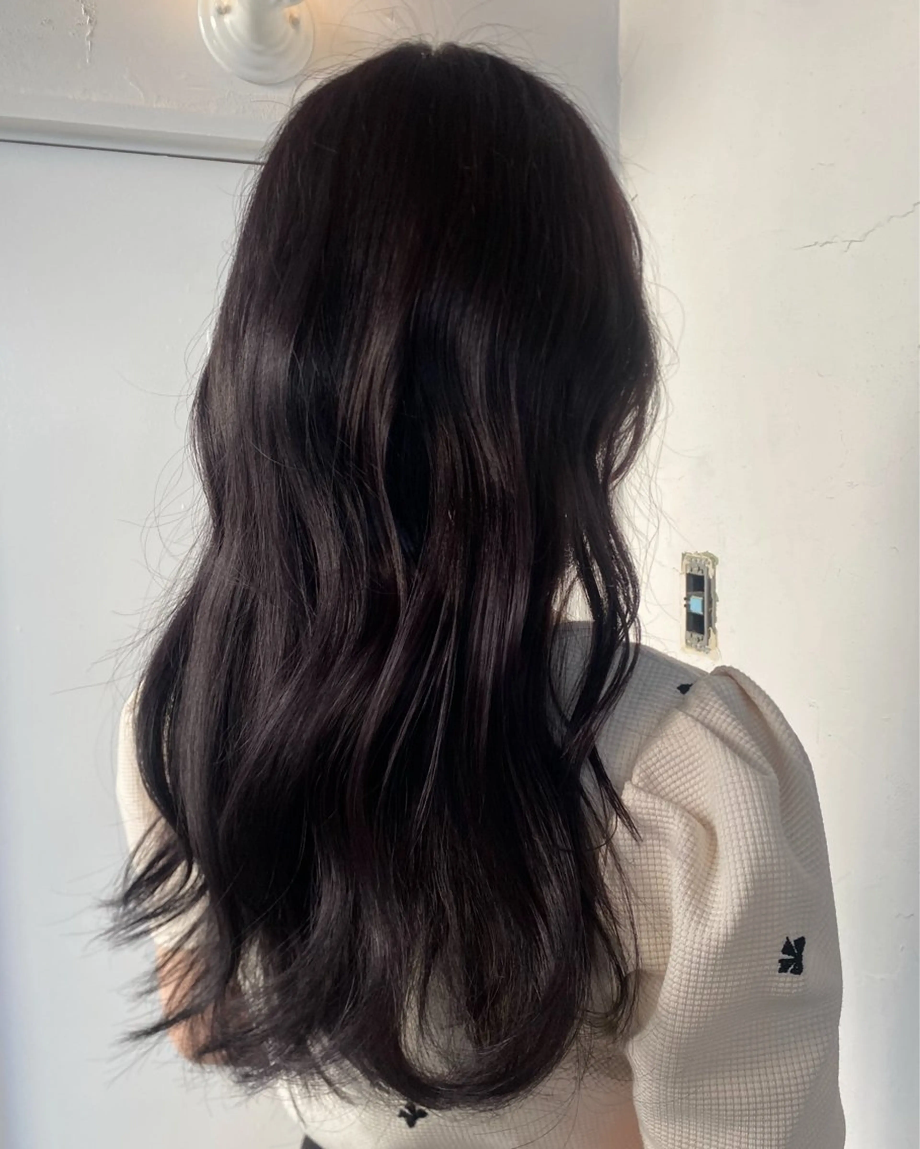 ロング ヘアカラー 早野 心春のヘアスタイル