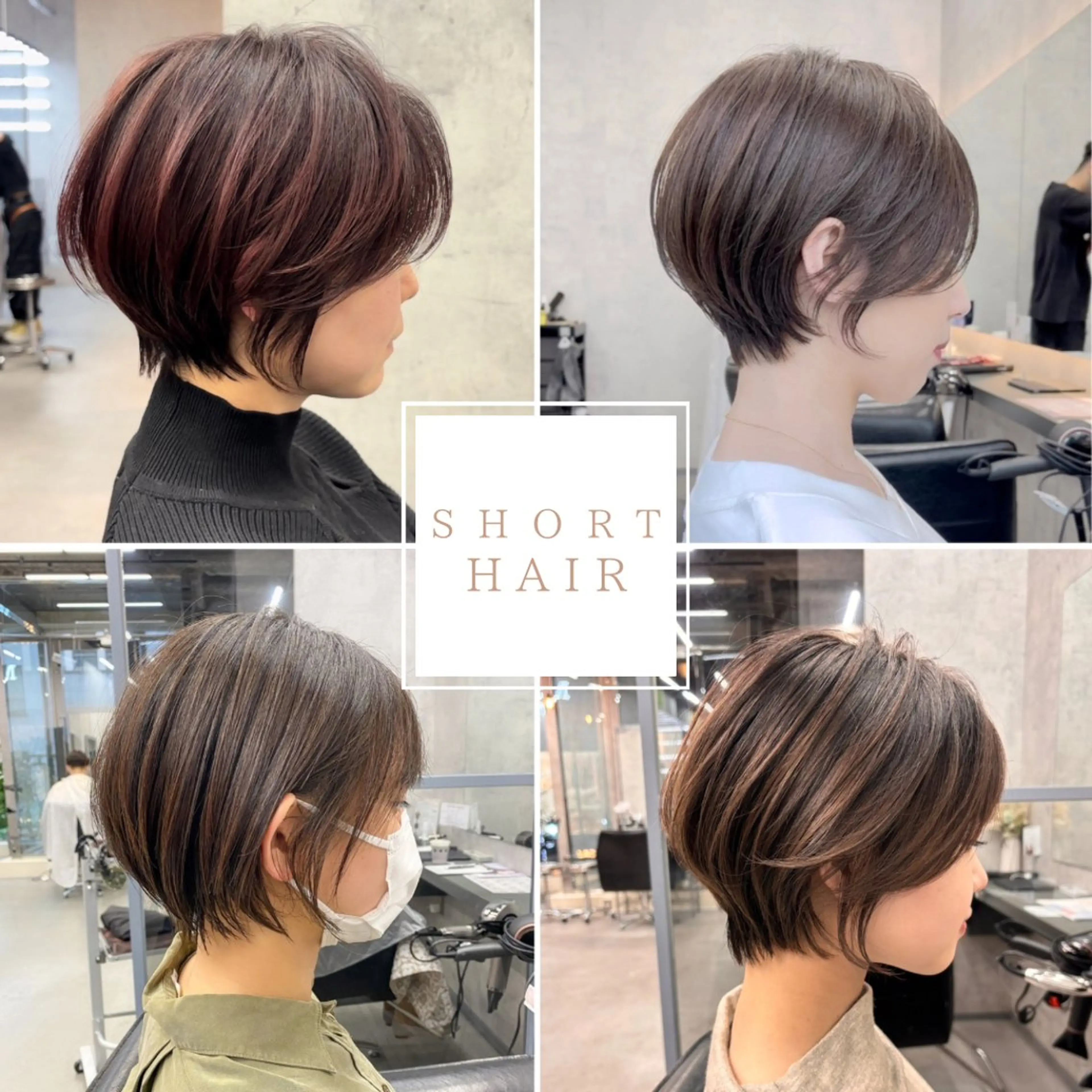 ショート カラー パーマ メンズ modek's tokyo所属・ショートボブデザイン ☺︎shunのヘアスタイル