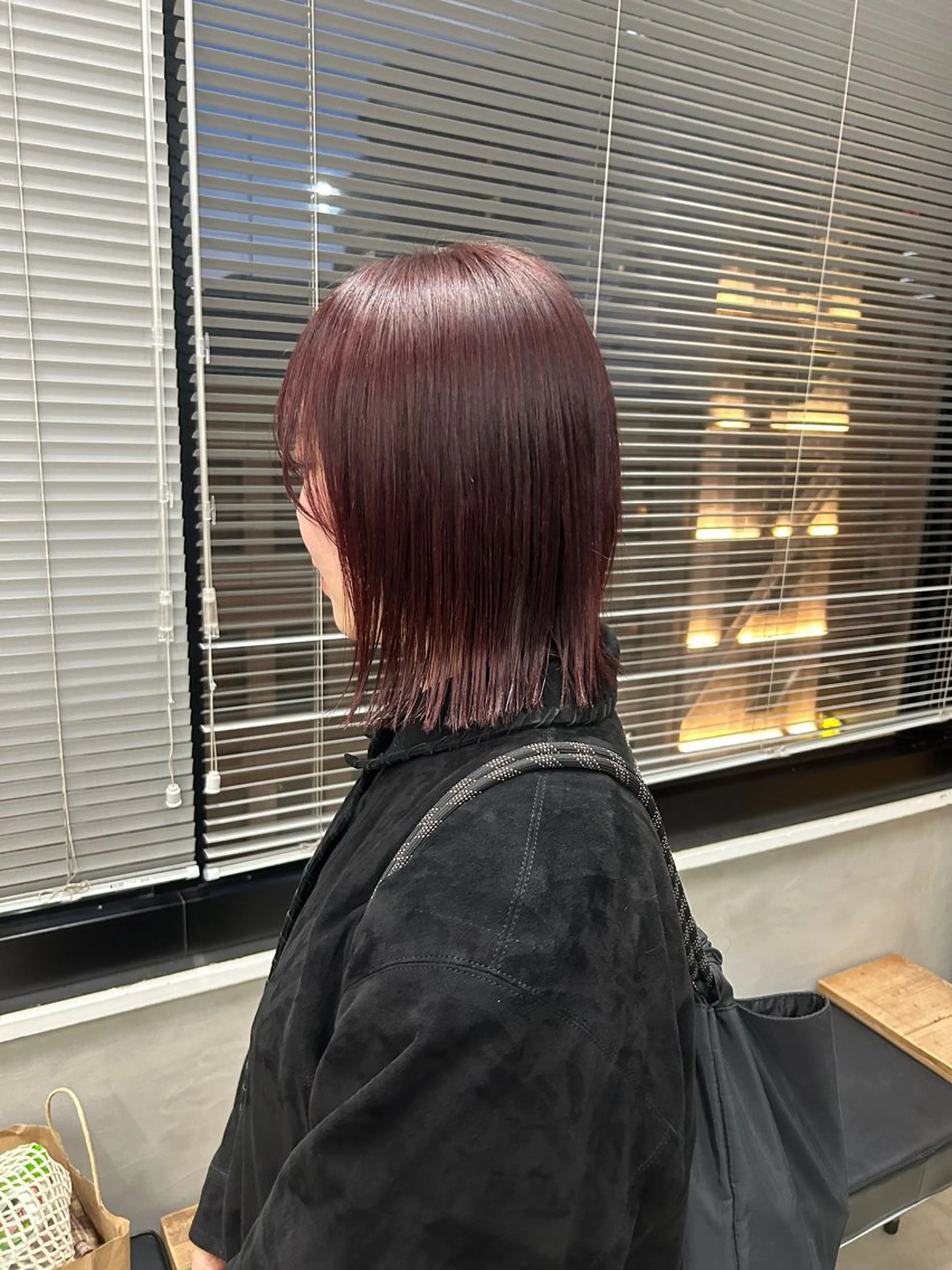 ミディアム ヘアカラー taoka ayaのヘアスタイル