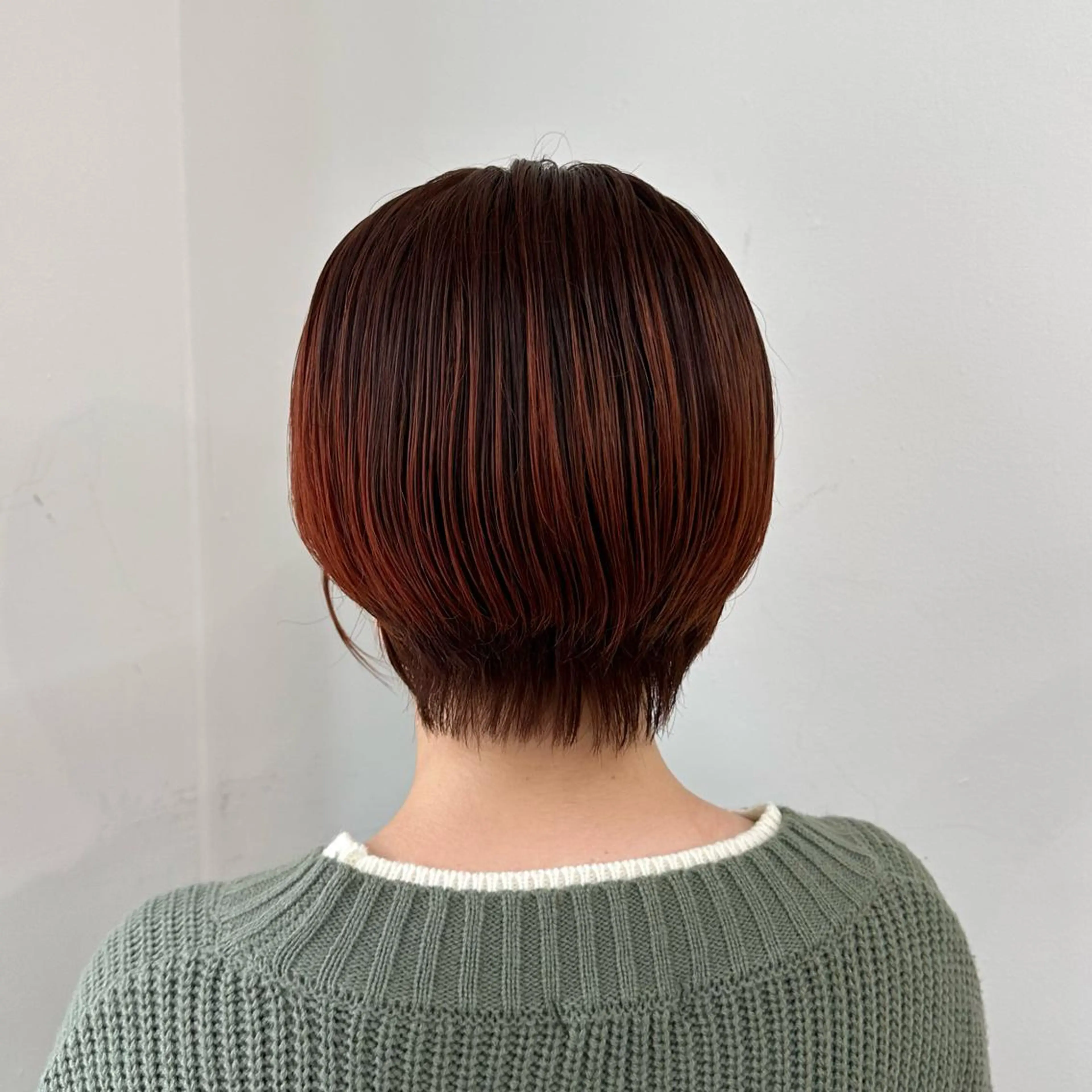 カラー 美髪縮毛矯正🫧 艶カラー/スズカのヘアスタイル