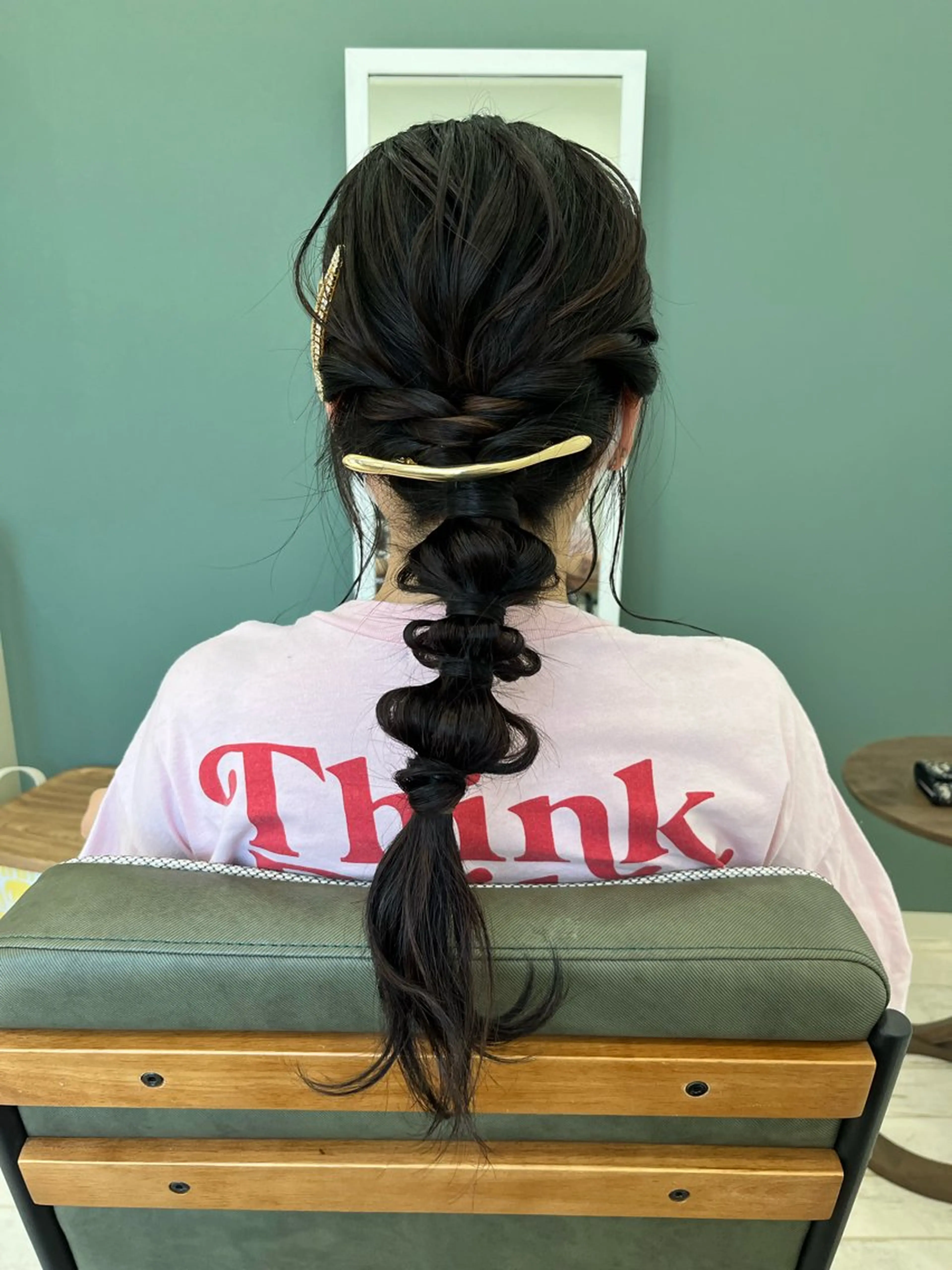 ロング ヘアアレンジ 結婚式・ブライダル 浴衣 ヘアセット M.arc 【マーキ】のヘアスタイル