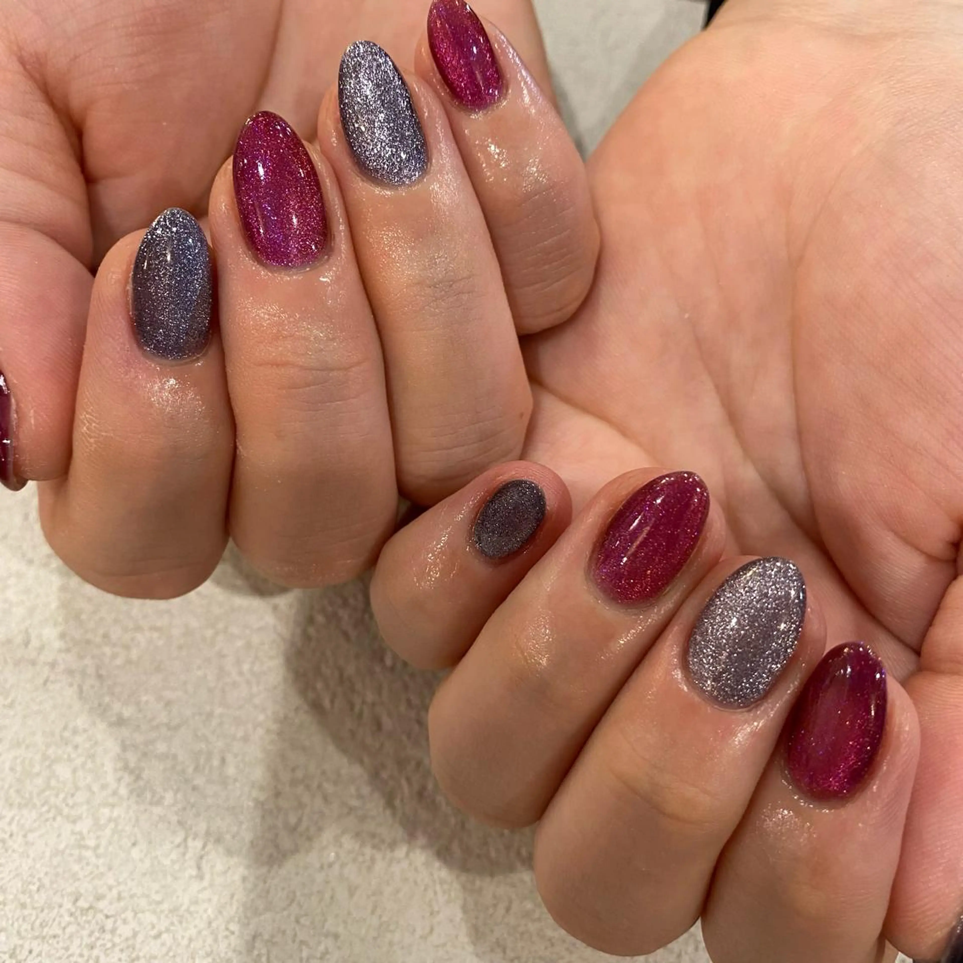 ネイル ハンドネイル SUN NAIL reikaのネイルデザイン