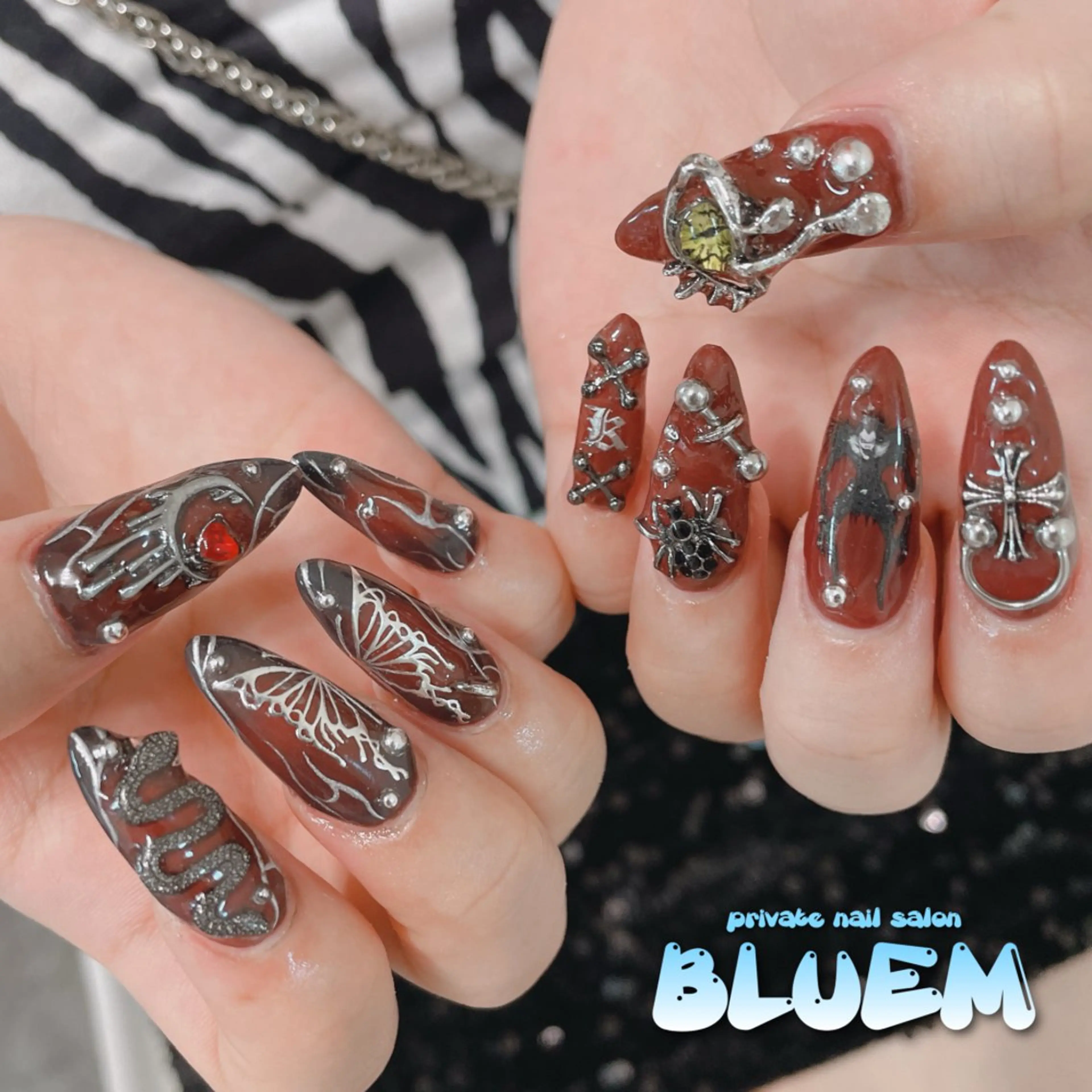 ネイル ハンドネイル BLUEM所属・BLUEM さやかのネイルデザイン
