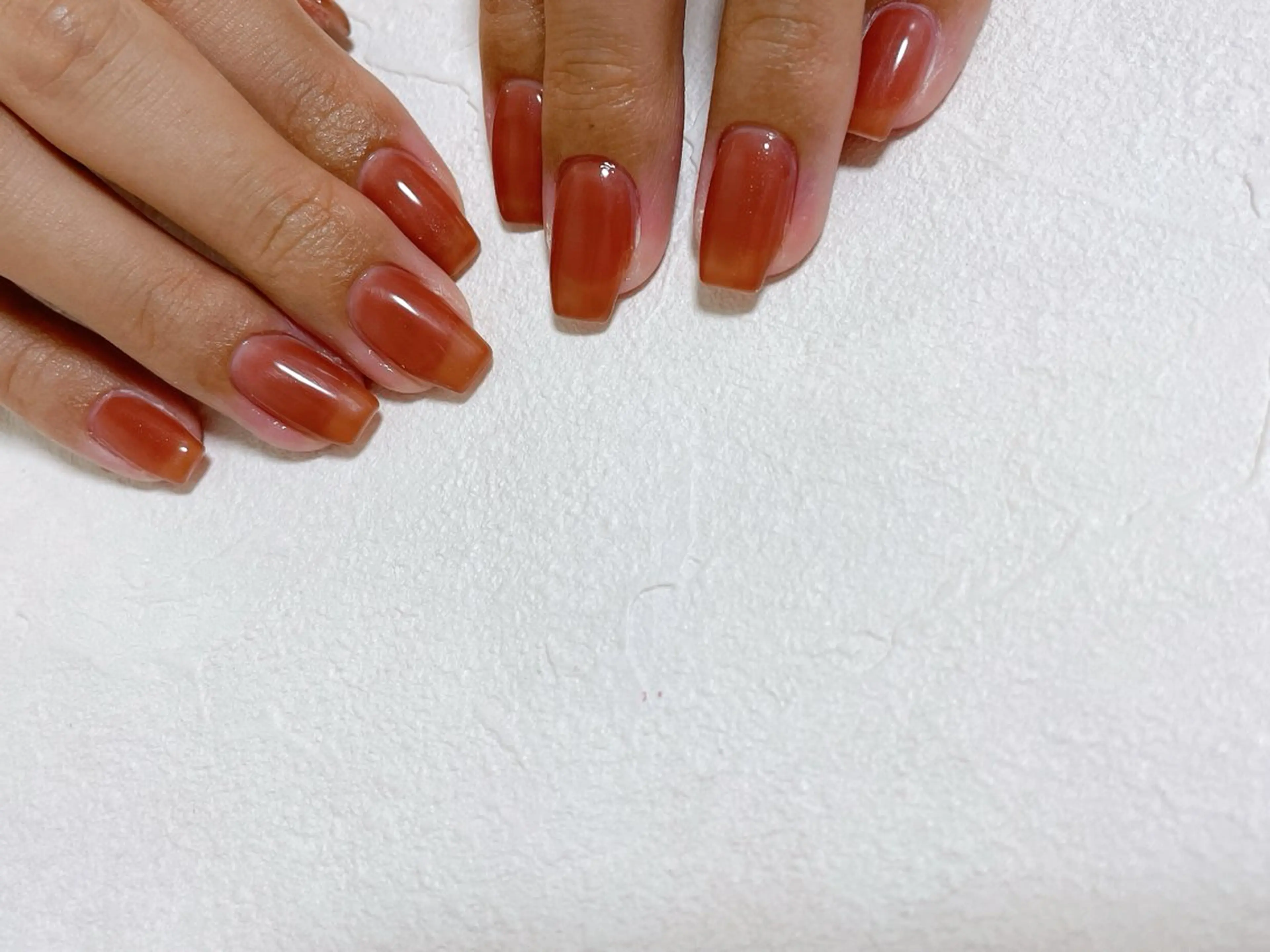 ネイル オーロラネイル フットネイル フレンチネイル ジェルネイル 韓国ネイル ハンドネイル Mogu nail 二子玉川のネイルデザイン