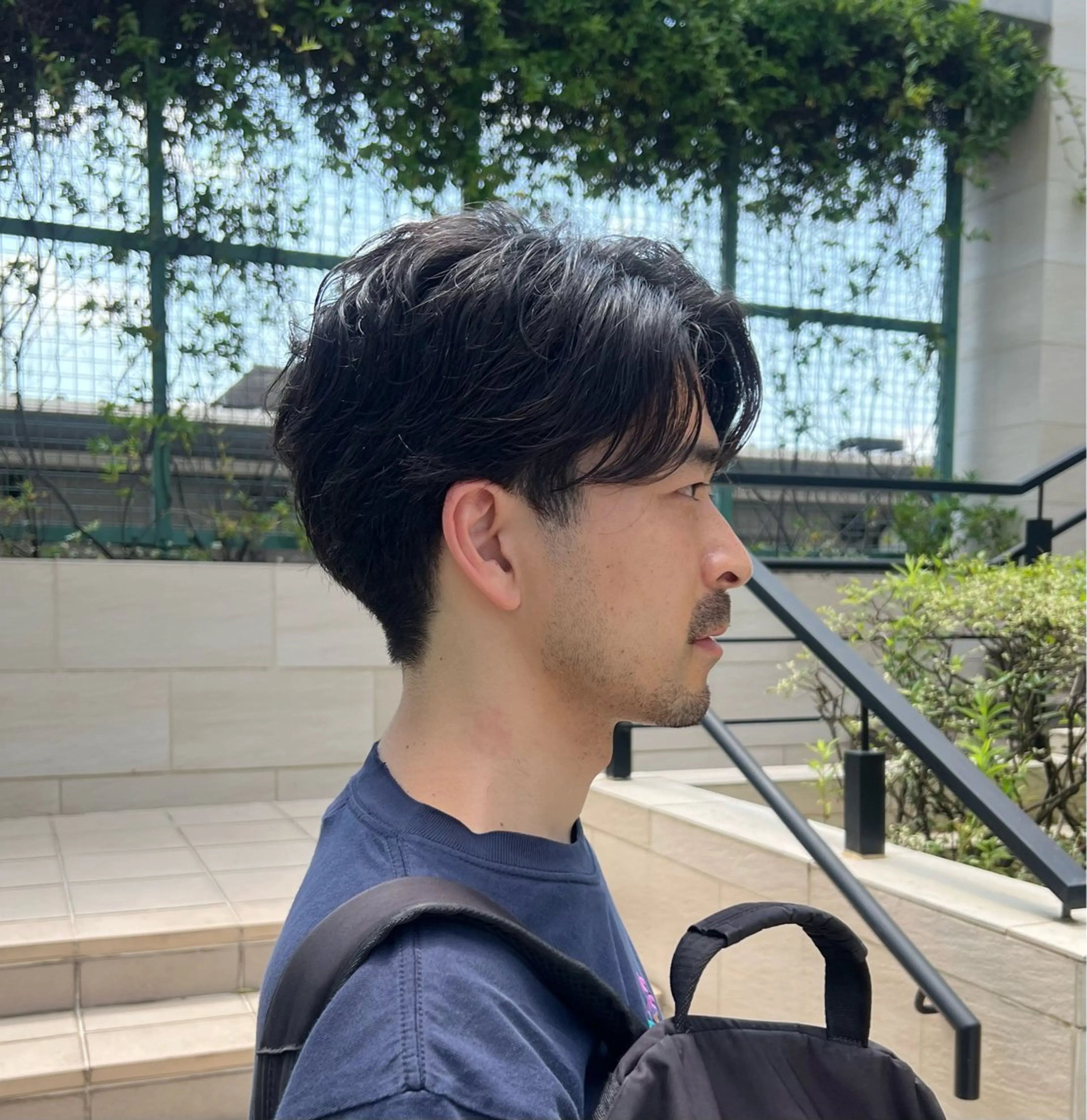 【 傷みにくいケア剤込み🌼】カット＋メンズシャドウパーマ🌱の写真