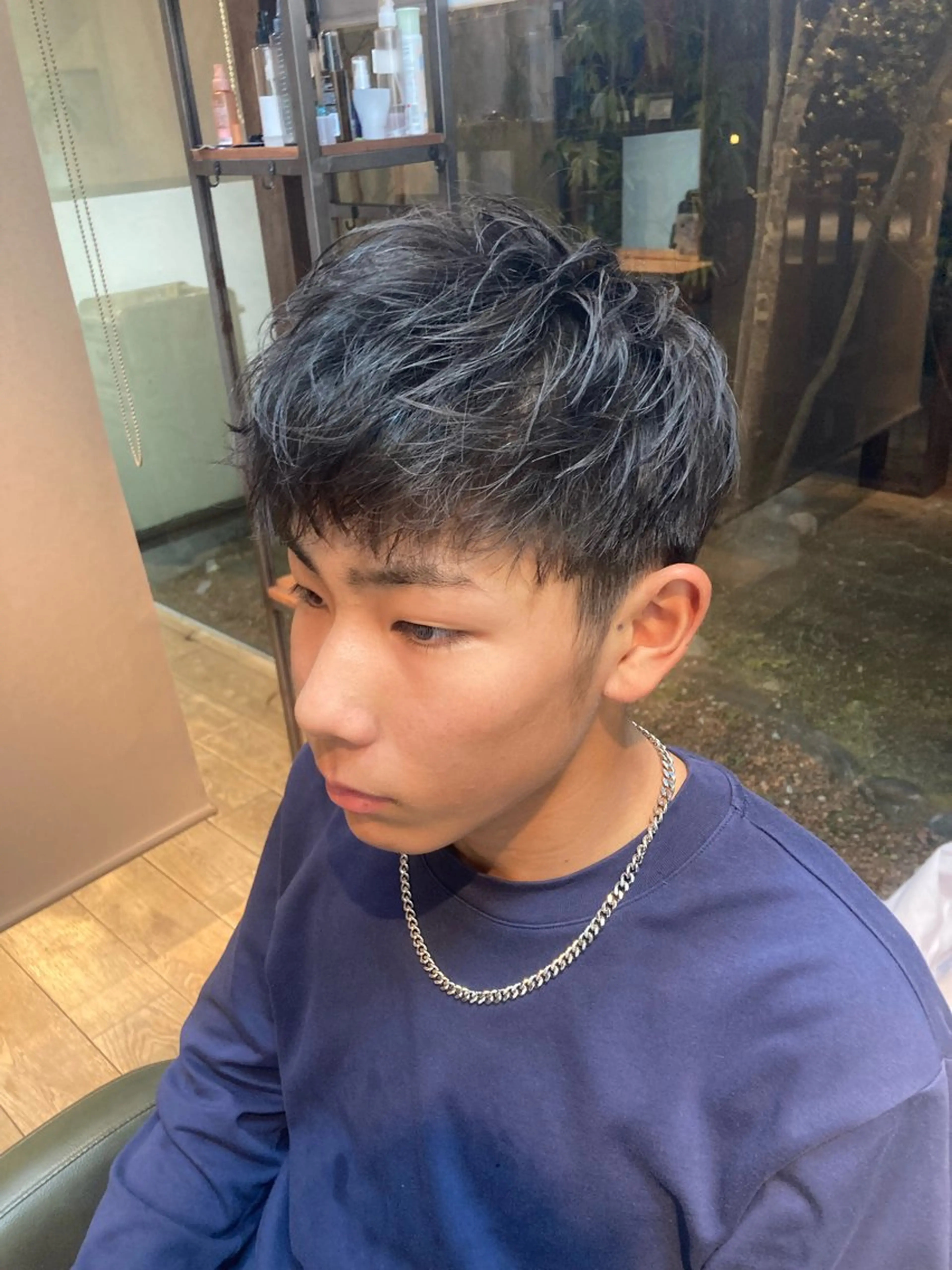 【メンズ】似合わせカット＋アイロンセット仕上げ⚡️の写真