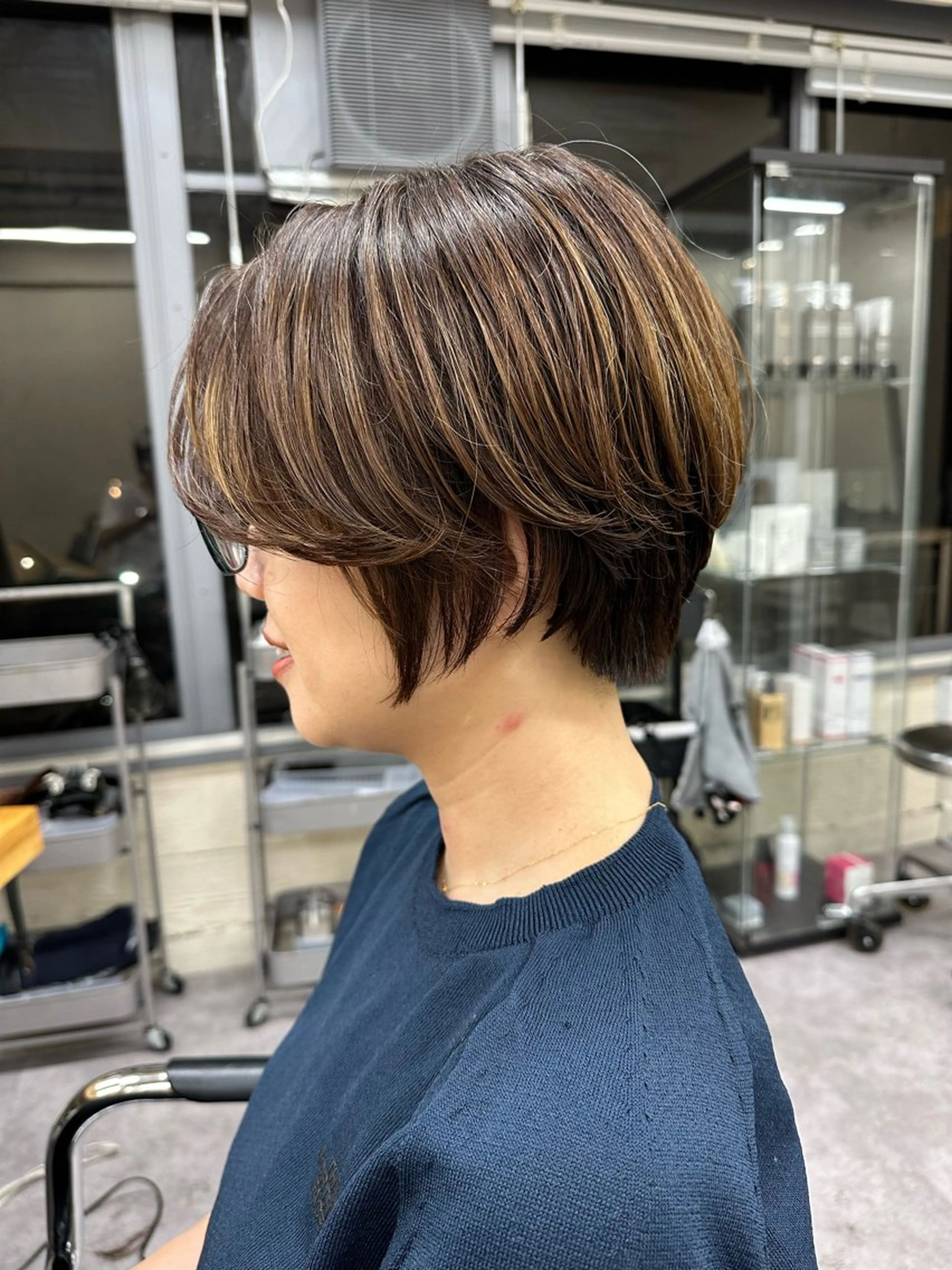 ショート warme所属・メンズパーマ メンズ特化ryoのヘアスタイル