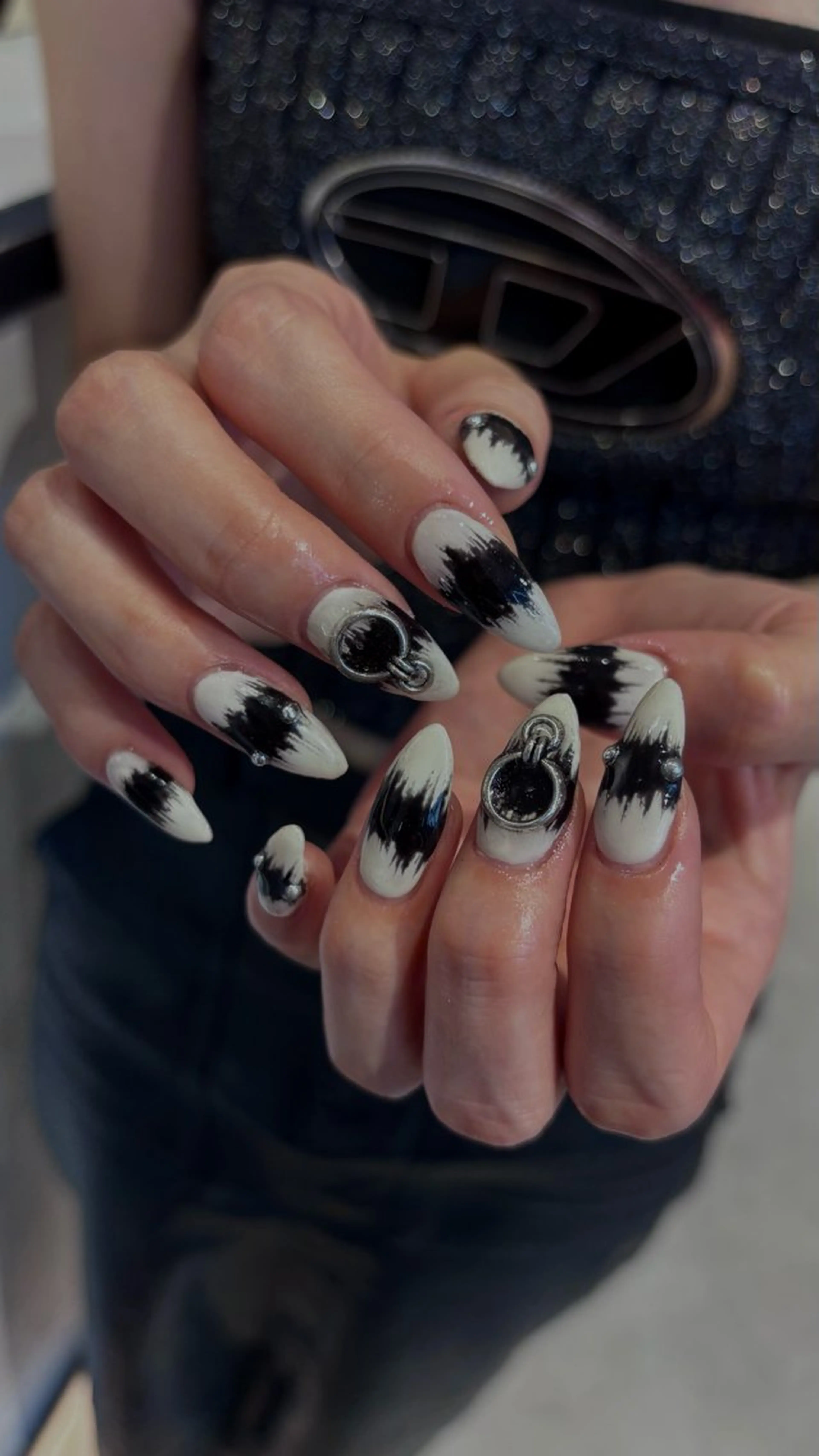 ネイル ハンドネイル ハイトーン/レイヤー nail 百咲💌のヘアスタイル