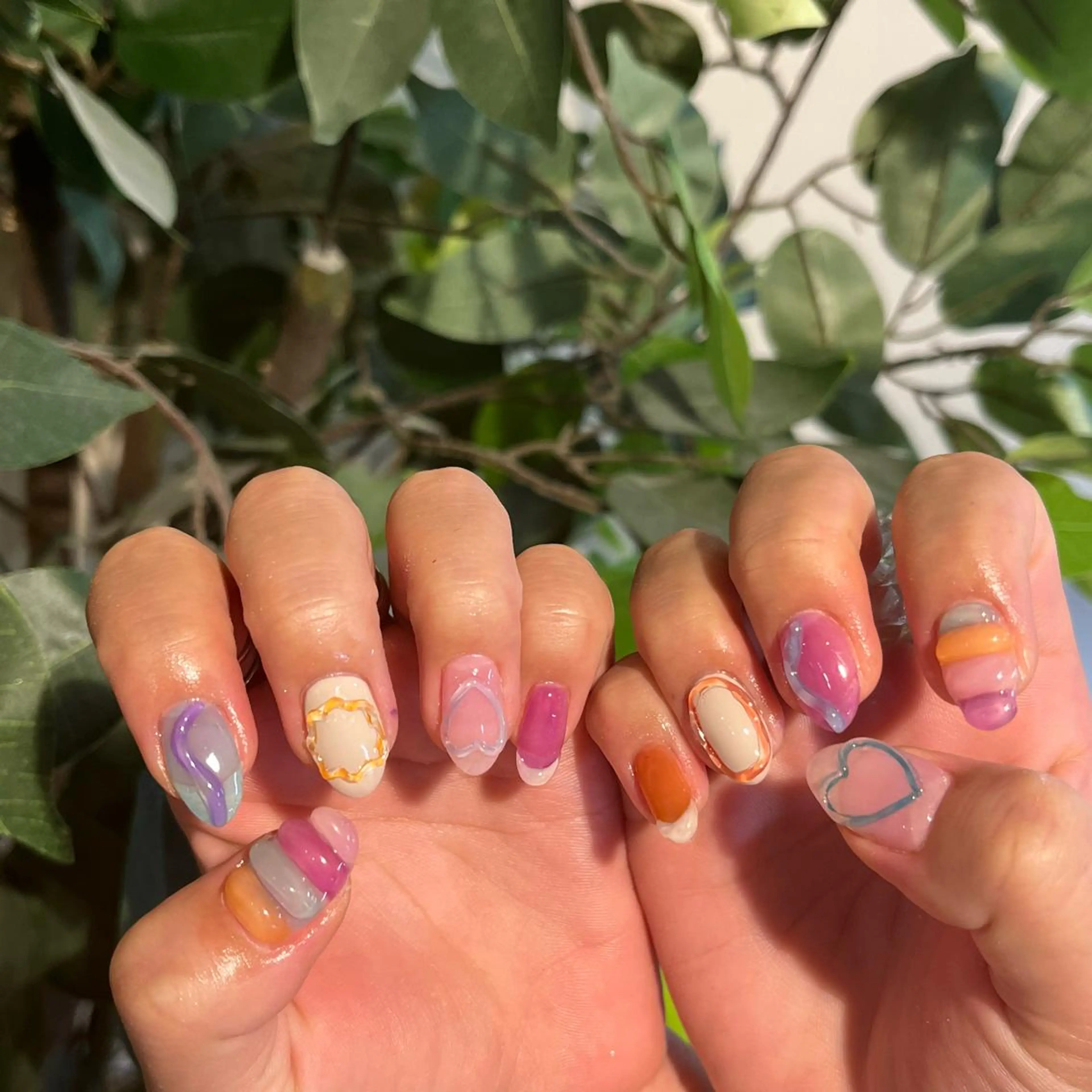 ネイル ☁️BLITZ 🎀笠原雪音🎀のネイルデザイン