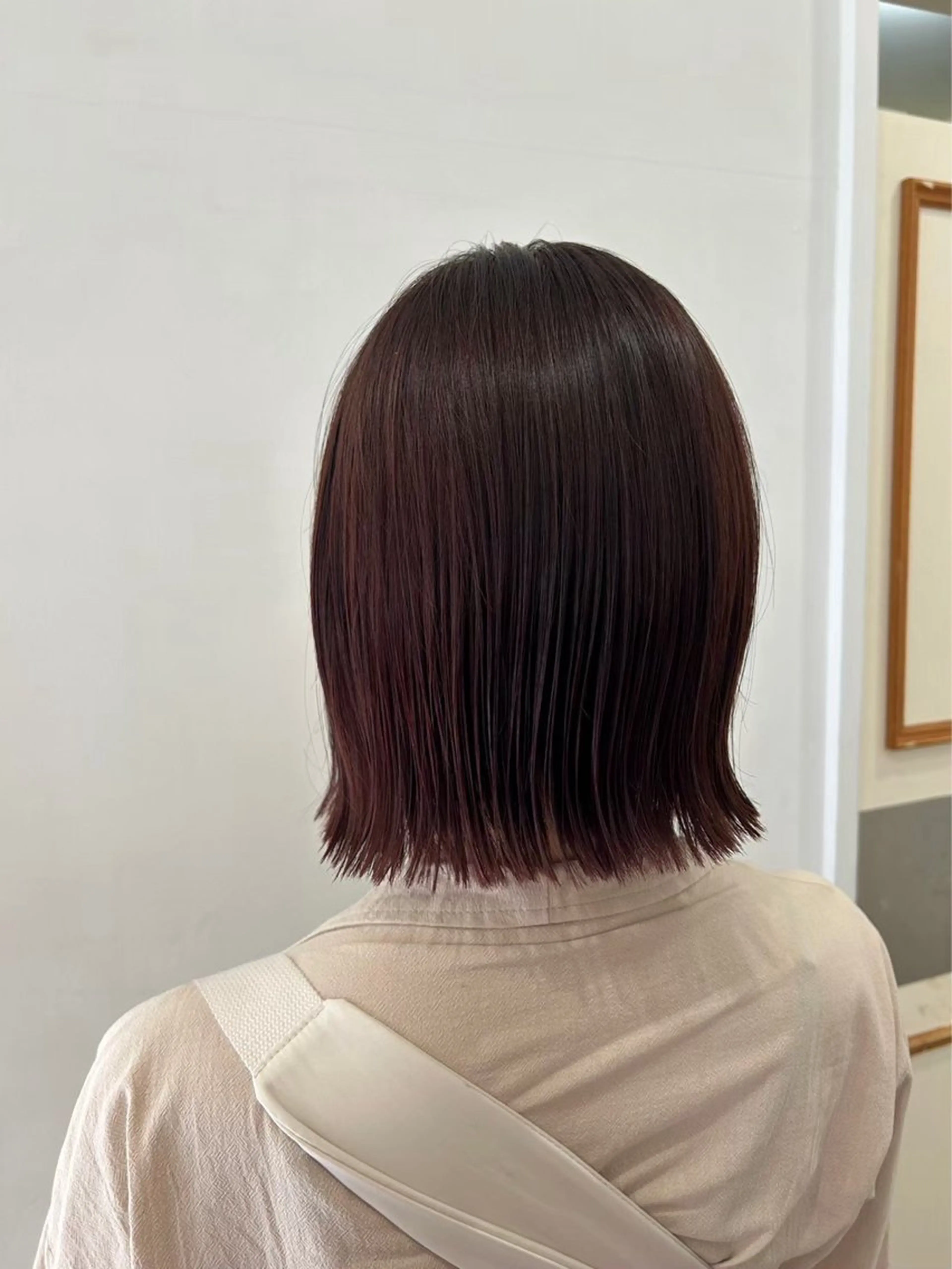 ミディアム ウルフレイヤー🐺 ヒナ🩶のヘアスタイル