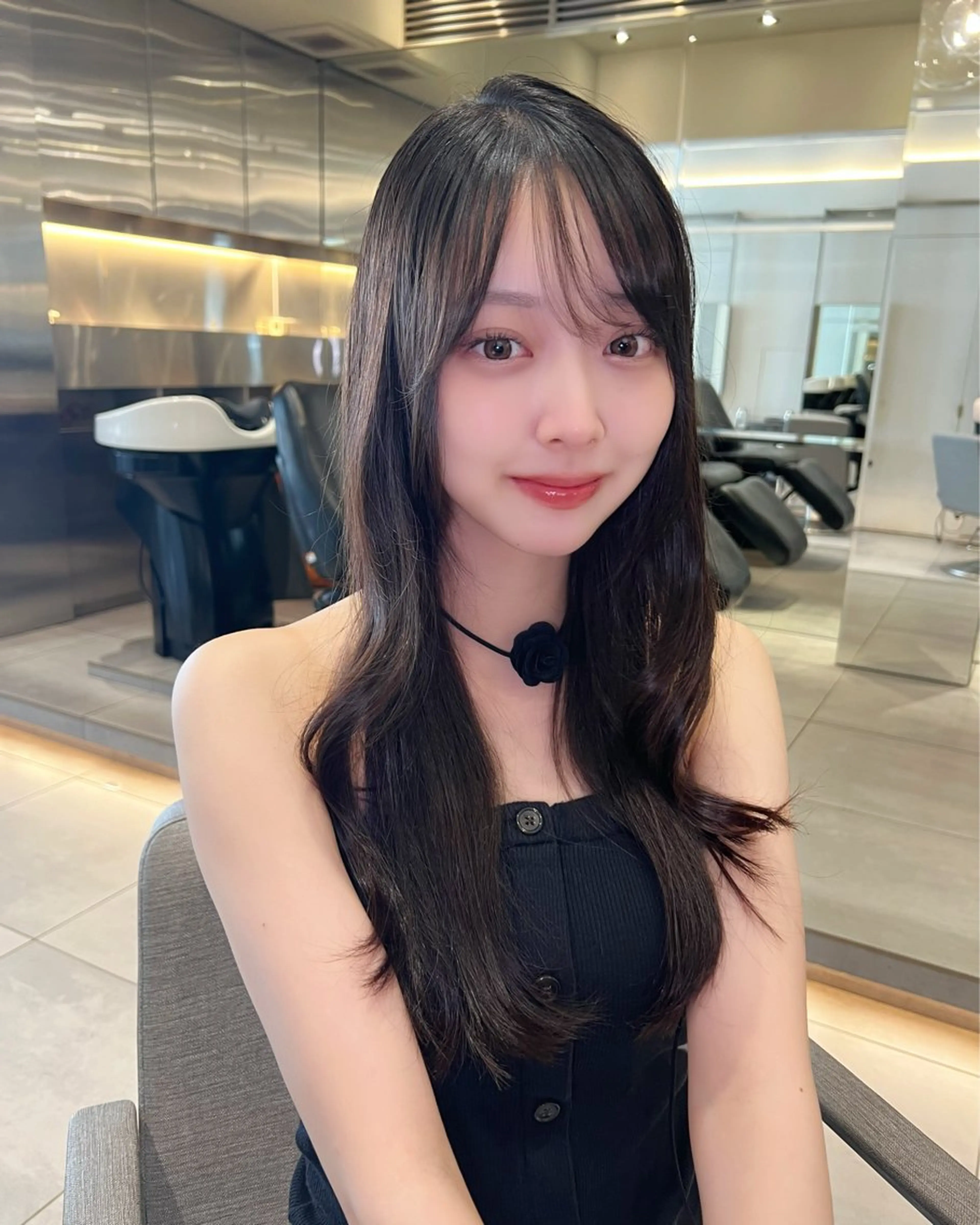 ロング ヘアアレンジ nok所属・🫧daito/艶髪 /透明感カラー🫧のヘアスタイル