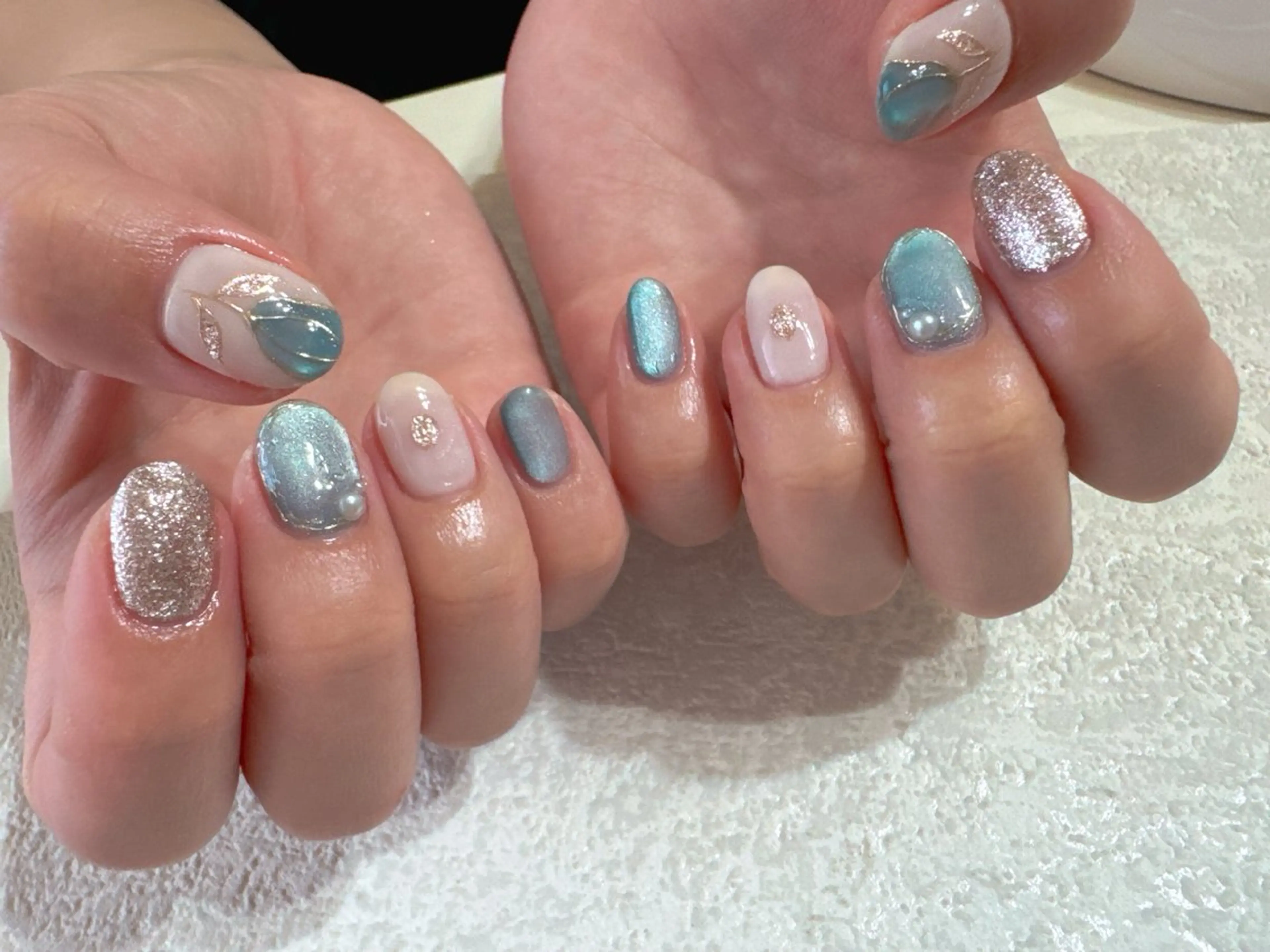 パーマ ニュアンスパーマ kikinail 溝の口のネイルデザイン