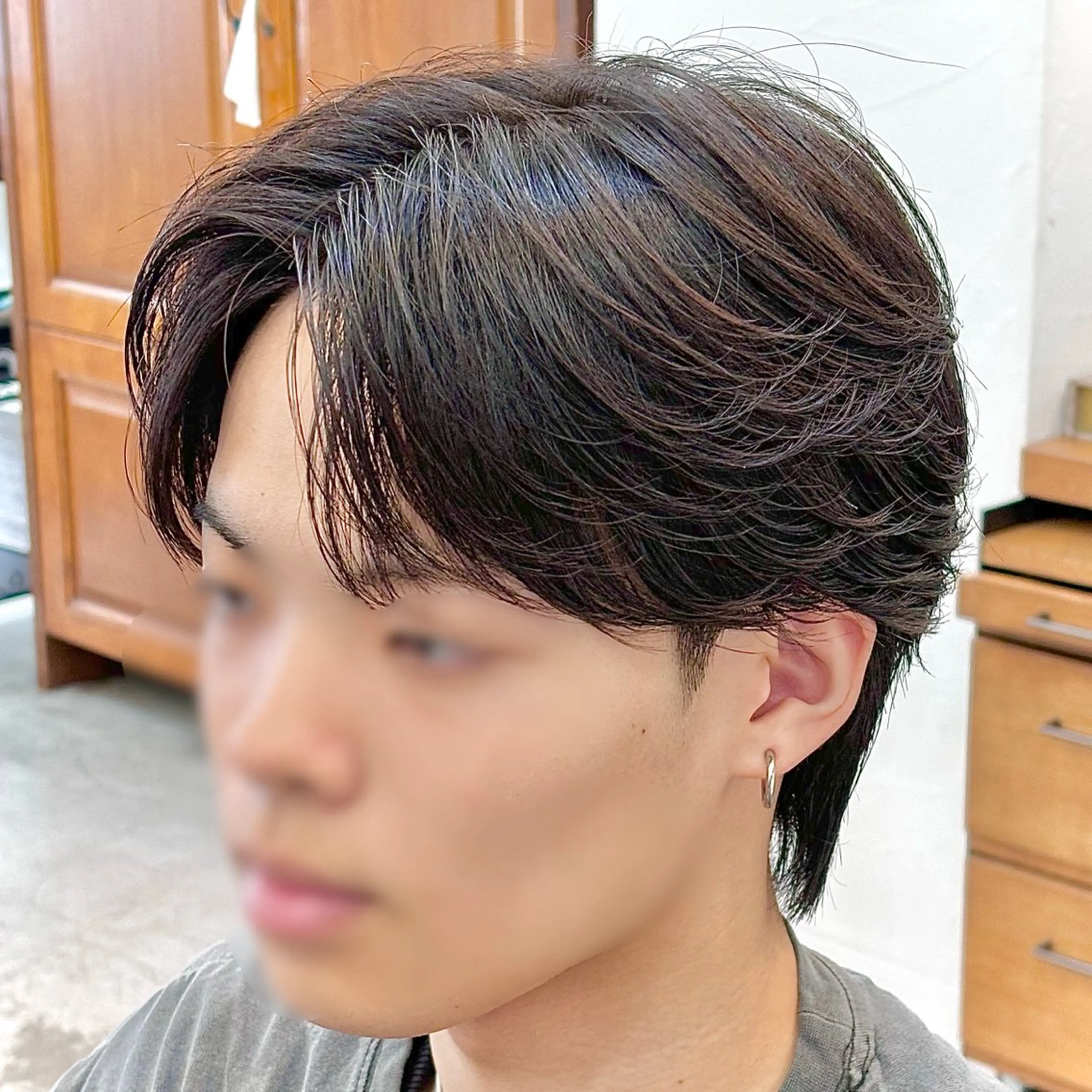 パーマ メンズ カルマパーマ メンズパーマ カット パーマ Vicke所属・メンズ特化/韓国風 ❤️‍🔥吉野あいかのヘアスタイル