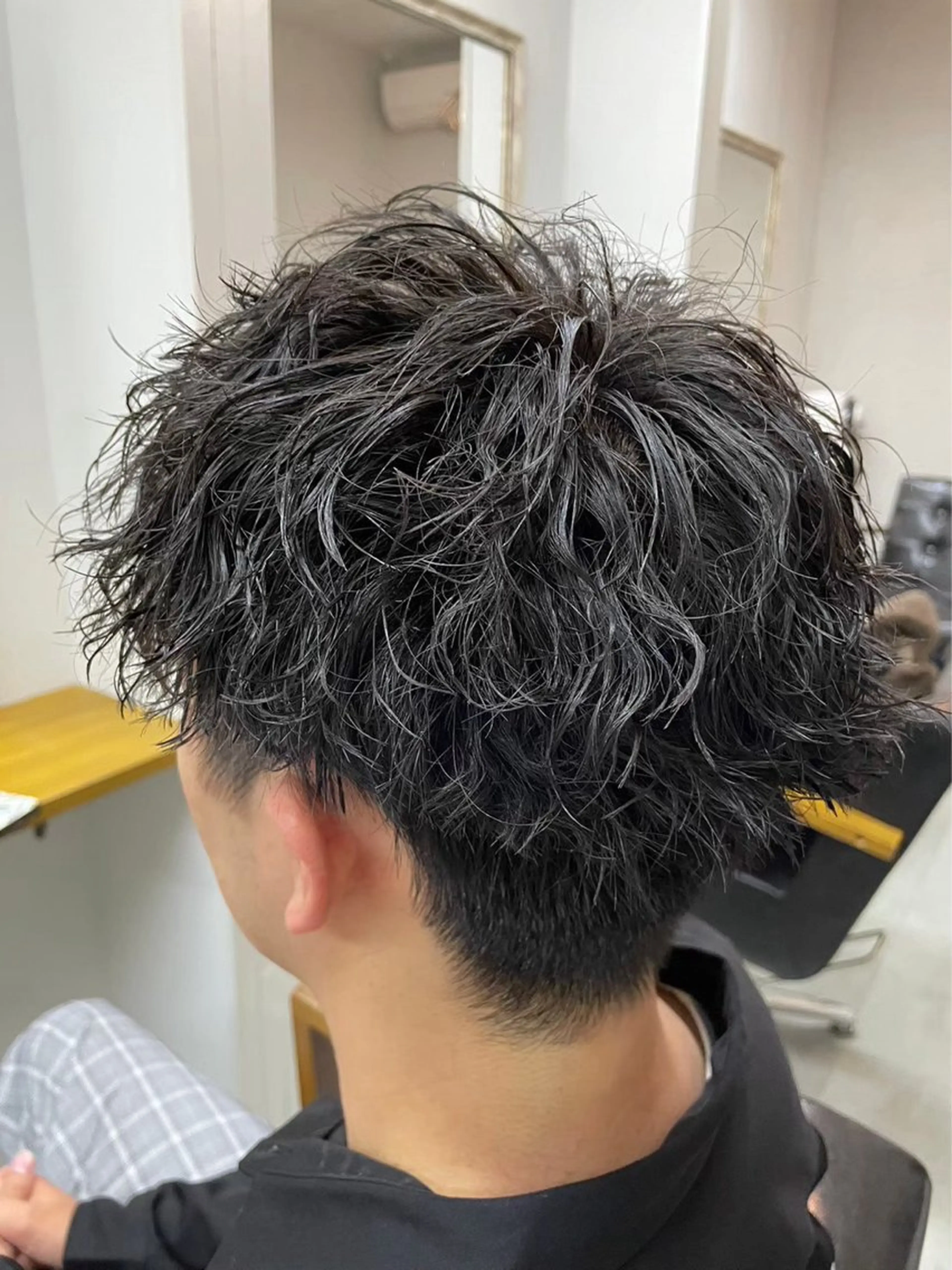 パーマ メンズ keita THREE(A)のヘアスタイル