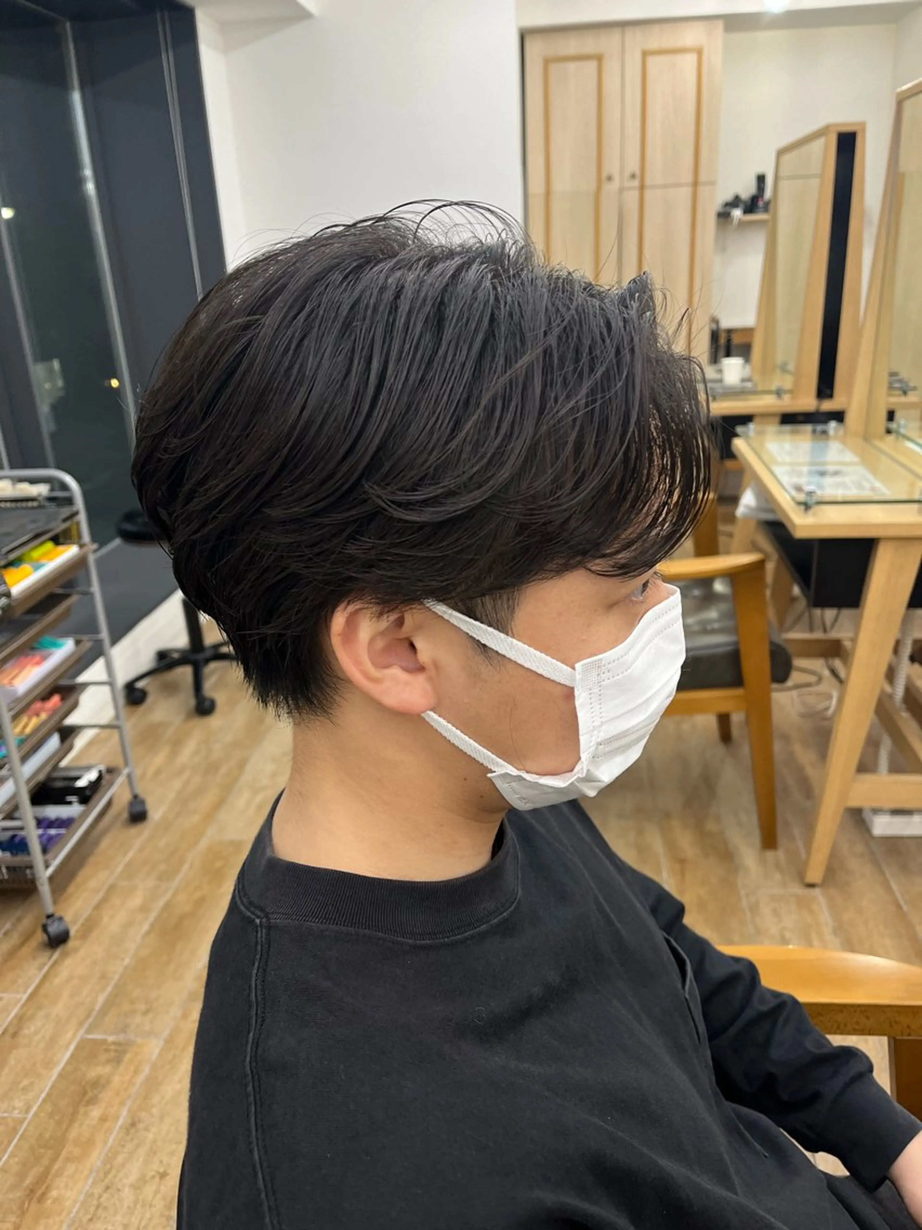 パーマ メンズ ✨メンズパーマ特化 アリサ✨のマツエク・マツパデザイン