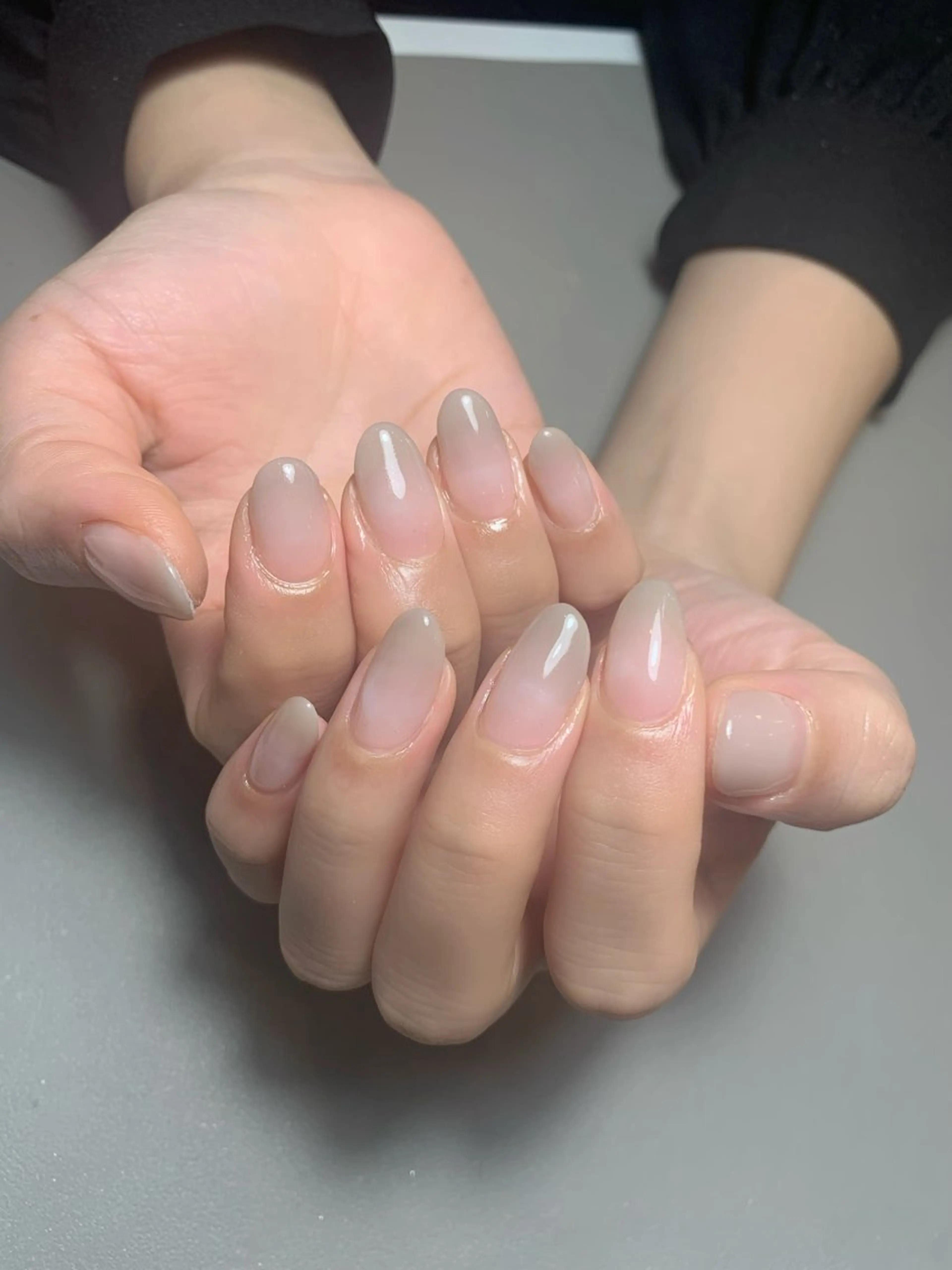 ネイル クリアネイル ANEMONA NIHOのネイルデザイン